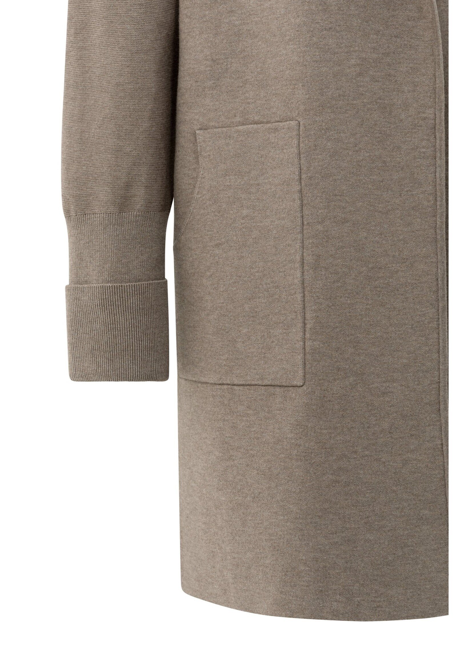 YAYA Yaya - Long Coatigan With Patch Pockets