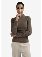 YAYA Yaya - Long Sleeve Mock Neck Top
