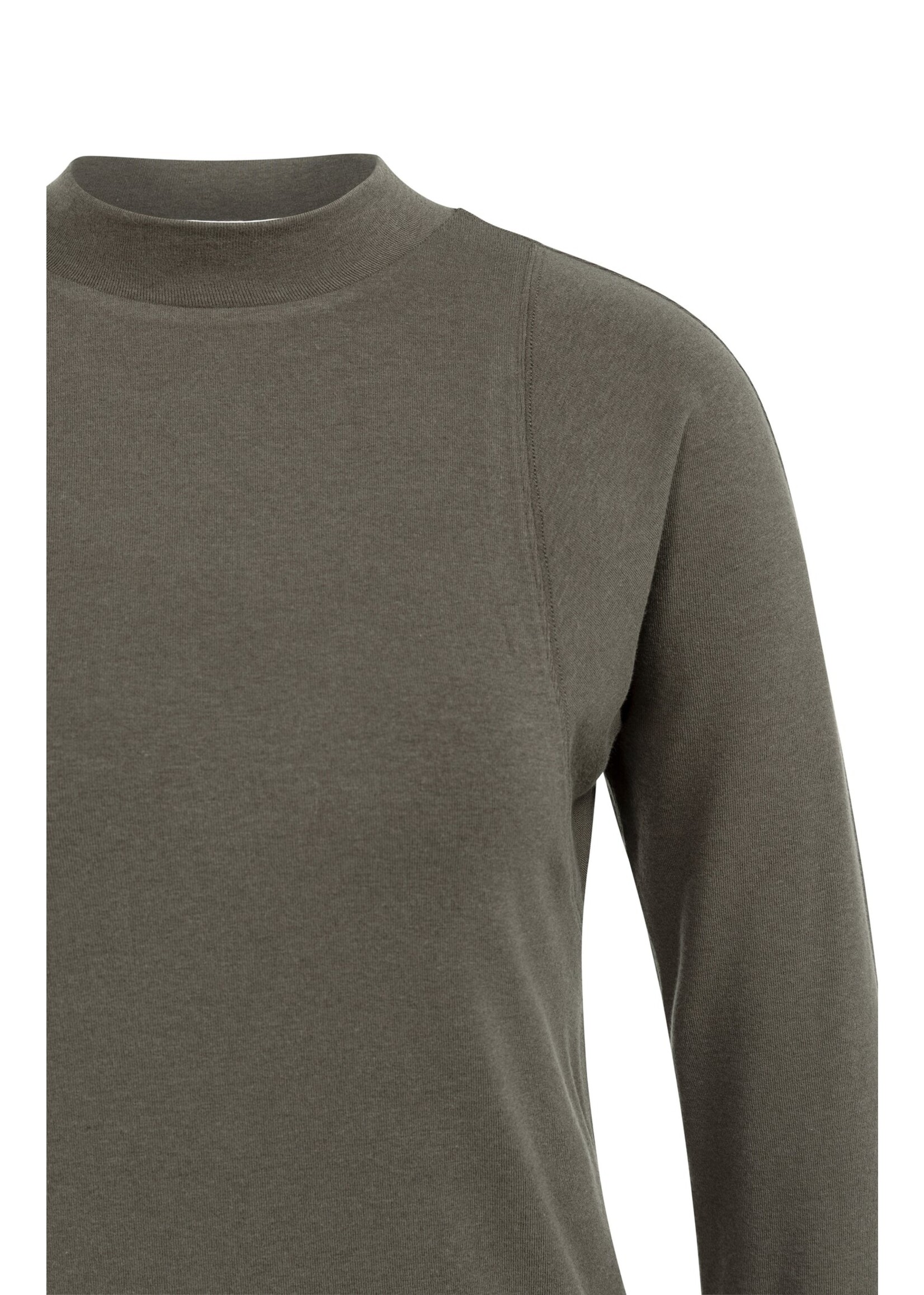 YAYA Yaya - Long Sleeve Mock Neck Top