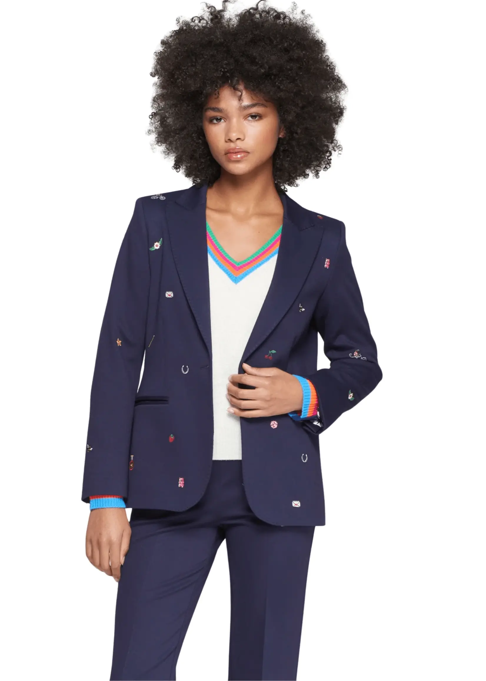vilagallo Vilagallo - Heather Emb Jacket