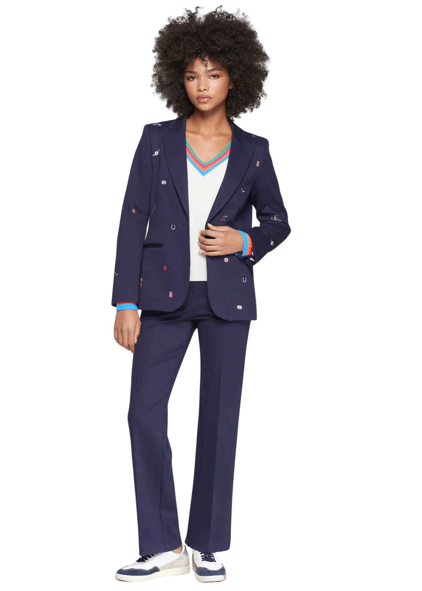 vilagallo Vilagallo - Heather Emb Jacket