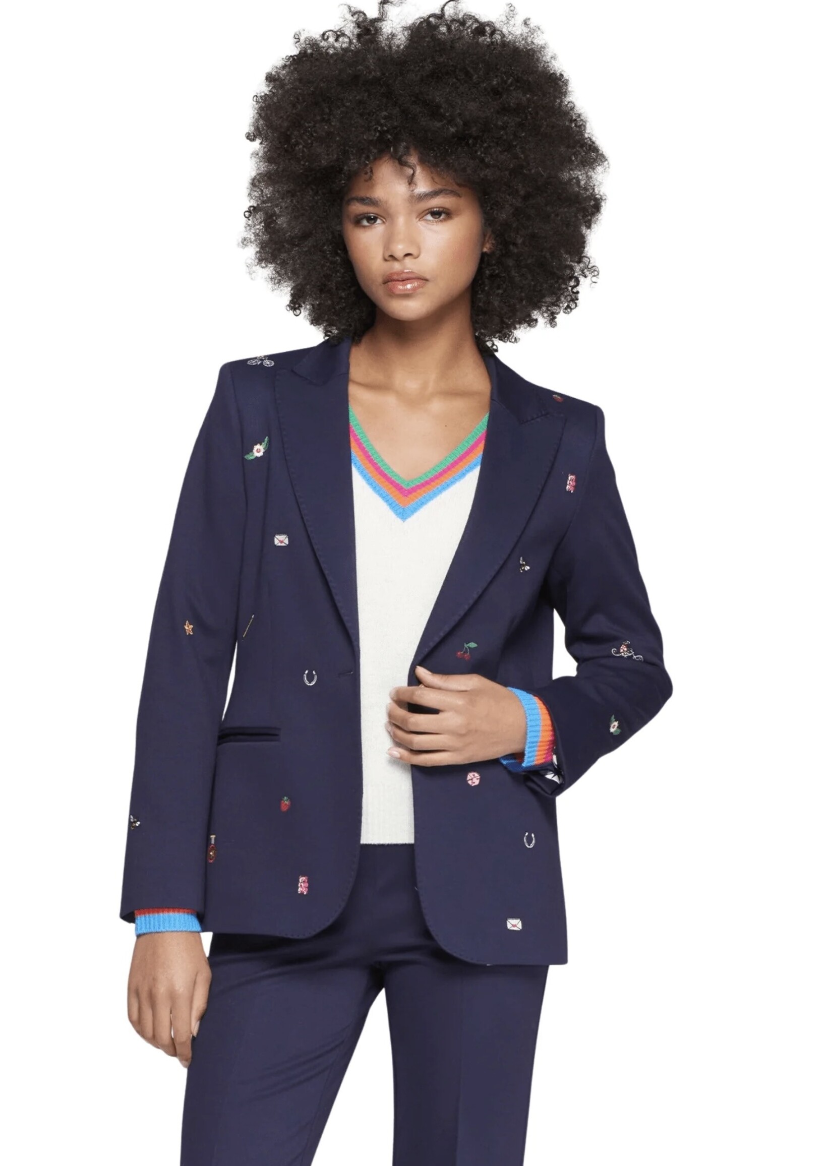 vilagallo Vilagallo - Heather Emb Jacket
