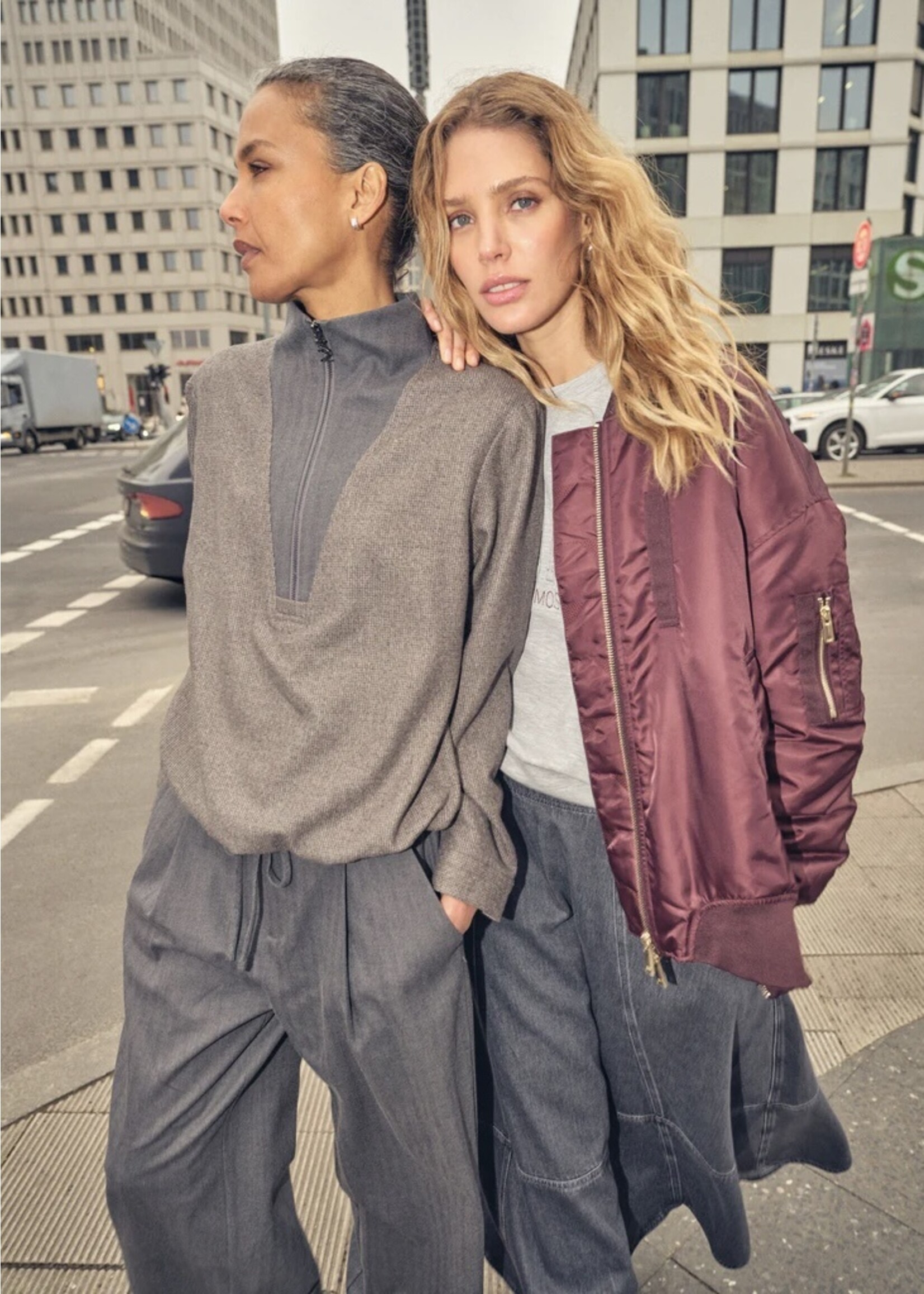 Mos Mosh Mos Mosh - Ruby Bomber Jacket