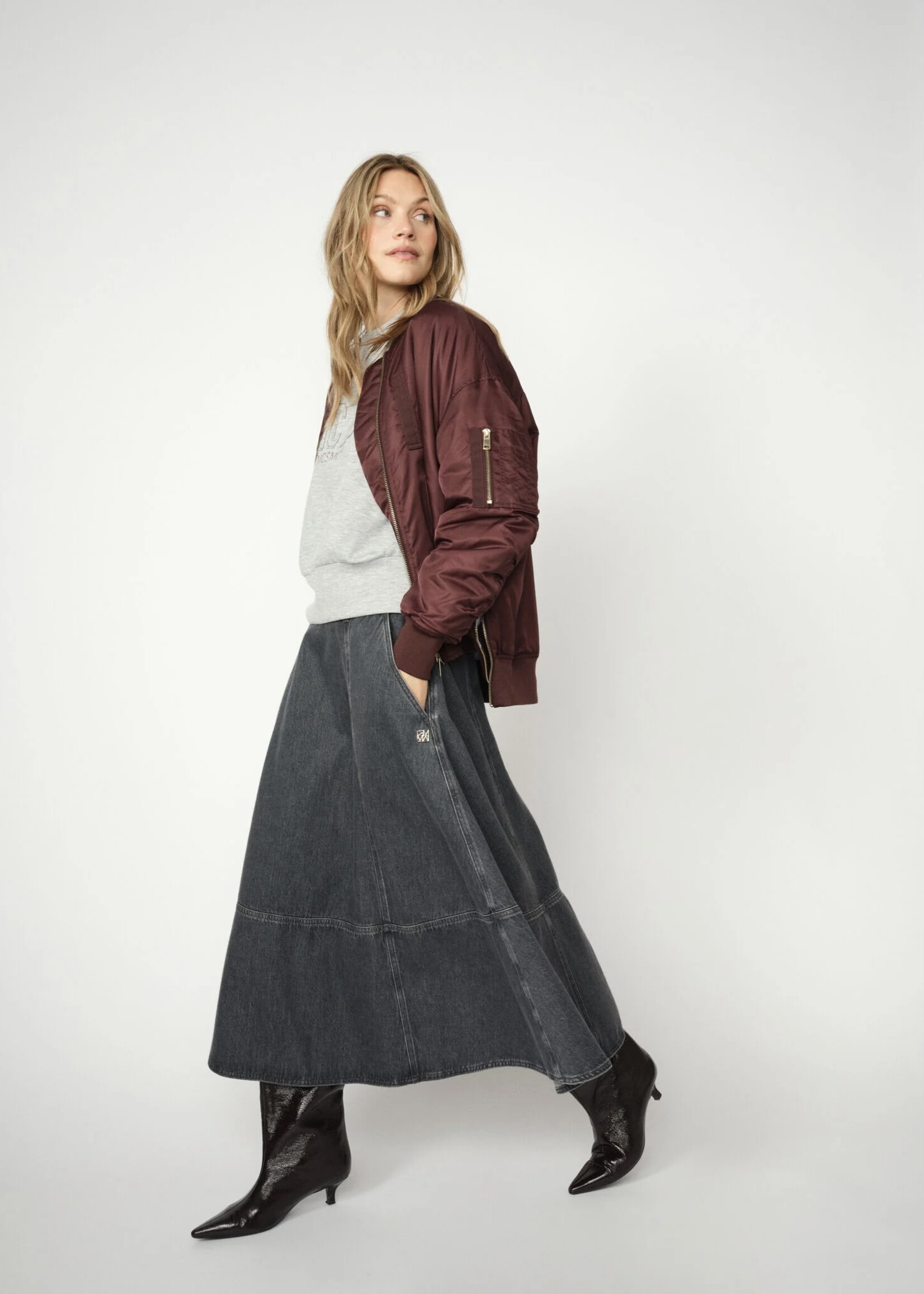 Mos Mosh Mos Mosh - Ruby Bomber Jacket