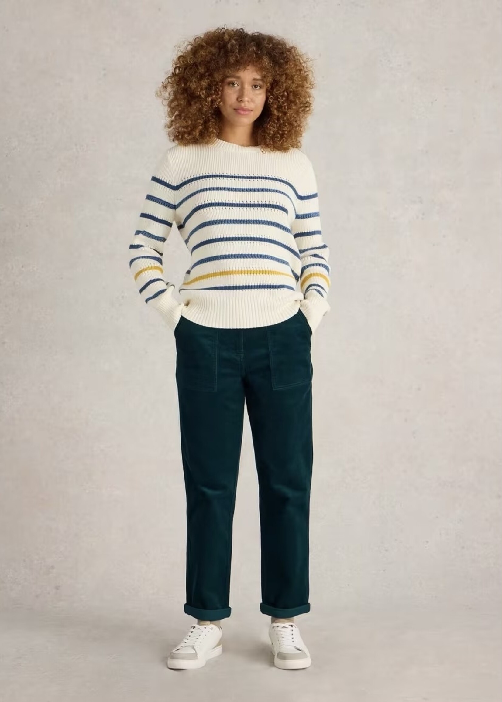 White Stuff Femme White Stuff - Twisted Cord Trouser