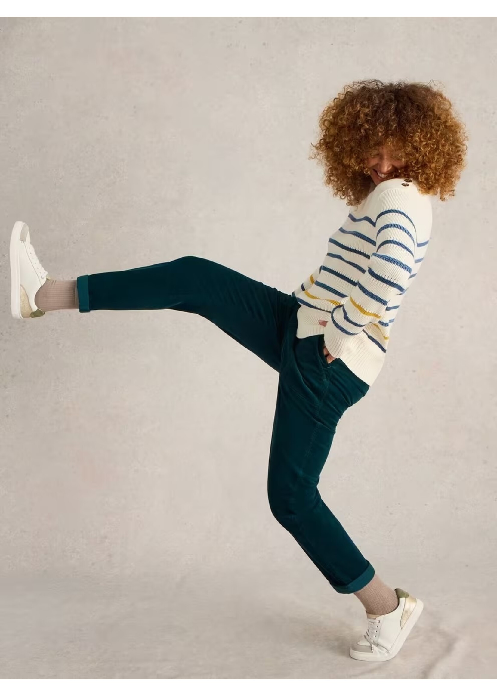 White Stuff Femme White Stuff - Twisted Cord Trouser