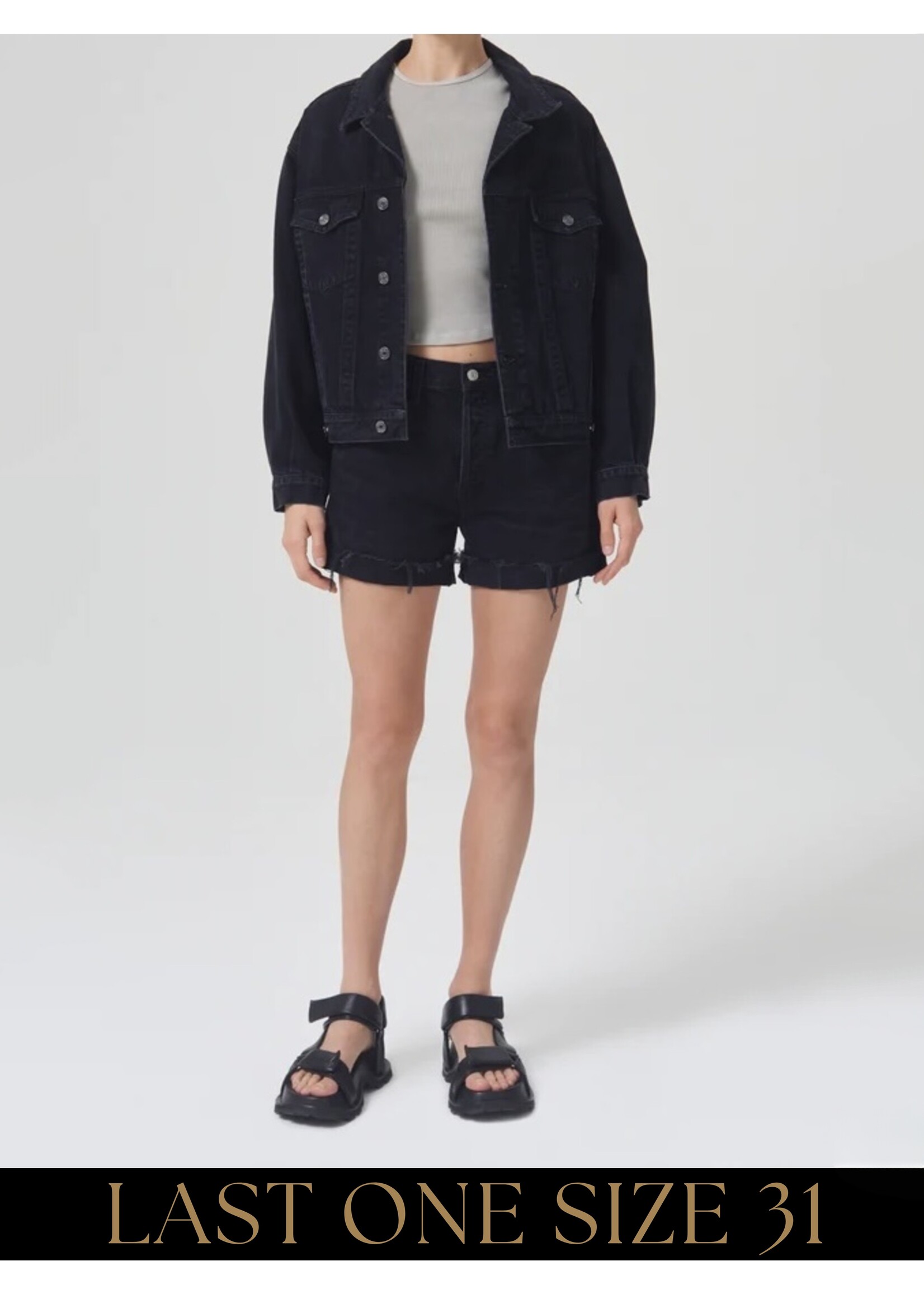 AGOLDE Agolde - Parker Long Short with Cuff