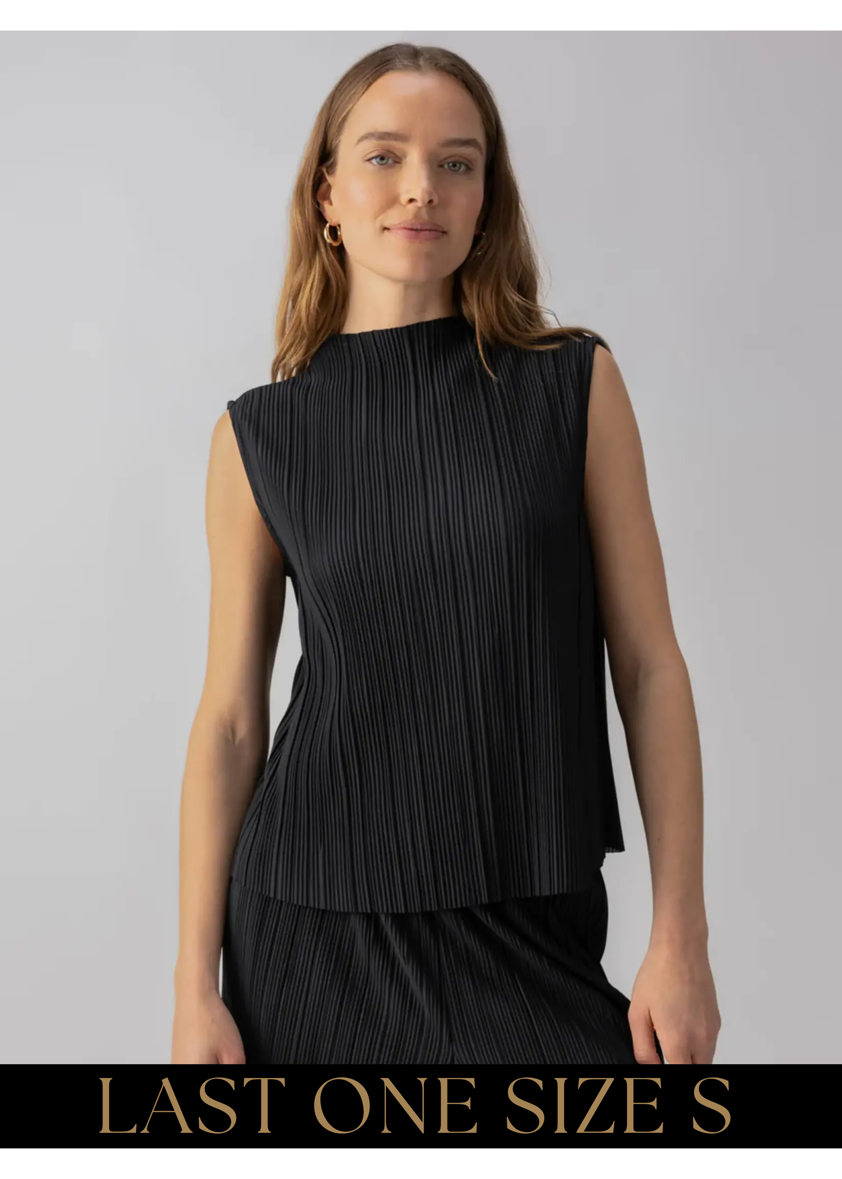 Sanctuary Sanctuary - Plisse Mock Neck Top