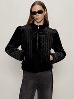 Sanctuary Sanctuary - Quilted Velvet Jacket