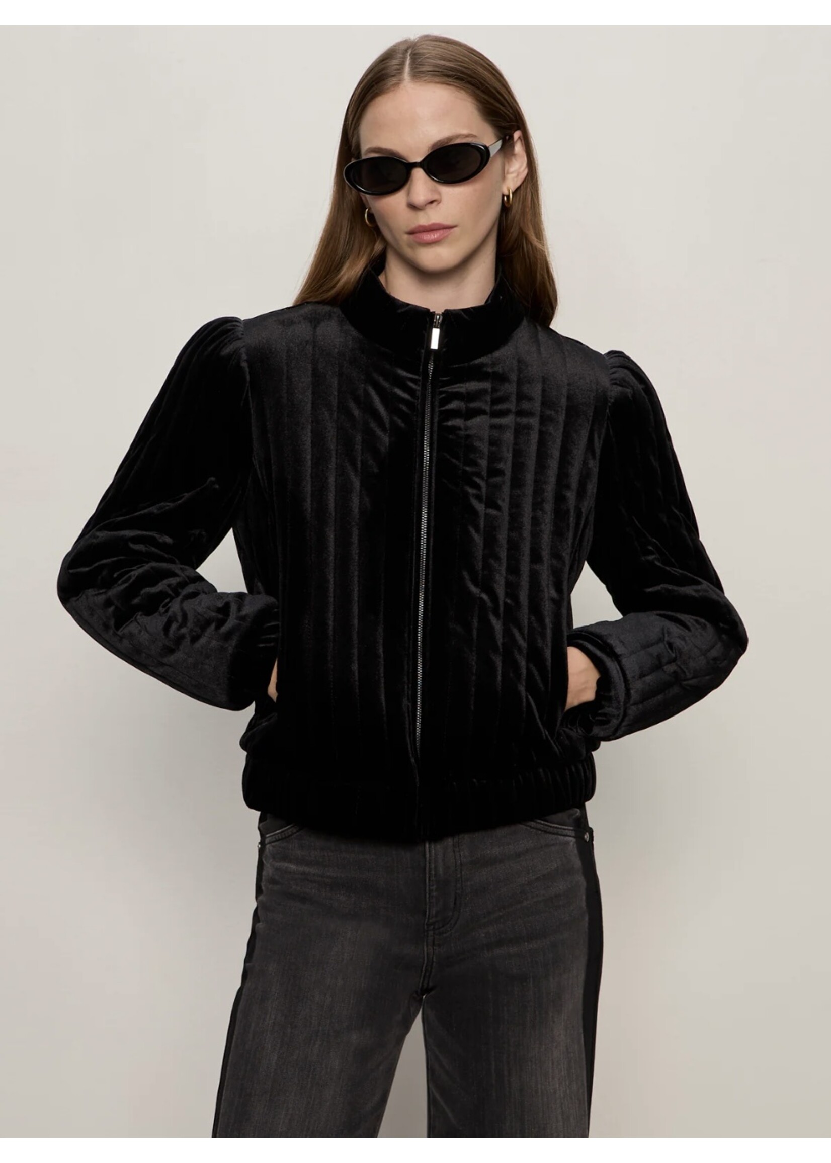 Sanctuary Sanctuary - Quilted Velvet Jacket