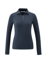 YAYA Yaya - Long Sleeve top with zipper collar