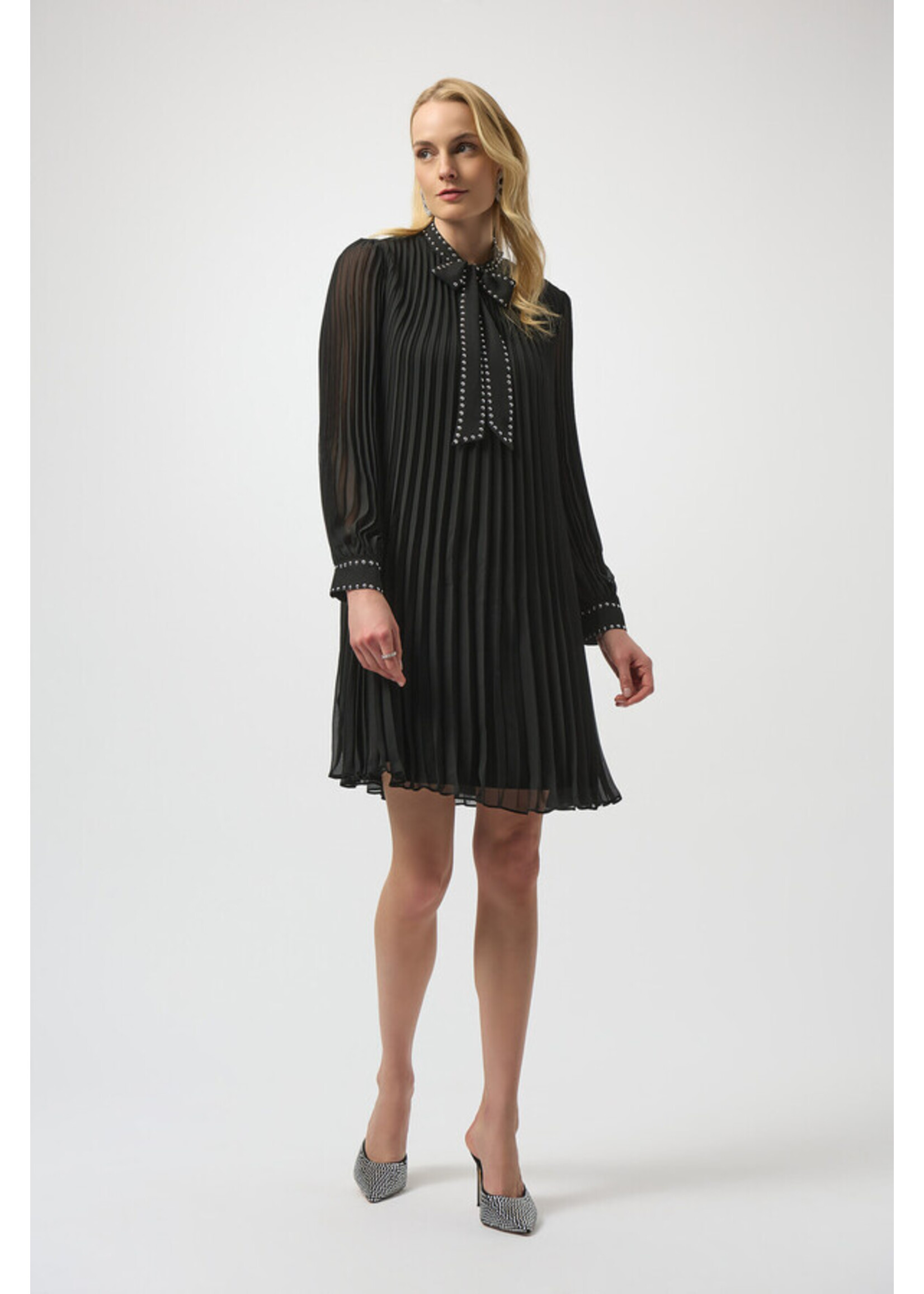 Joseph Ribkoff Joseph Ribkoff - Mini A-line Pleated Dress Style 254902