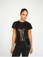 Mos Mosh Mos Mosh - Nivola O-Neck Metallic Tee