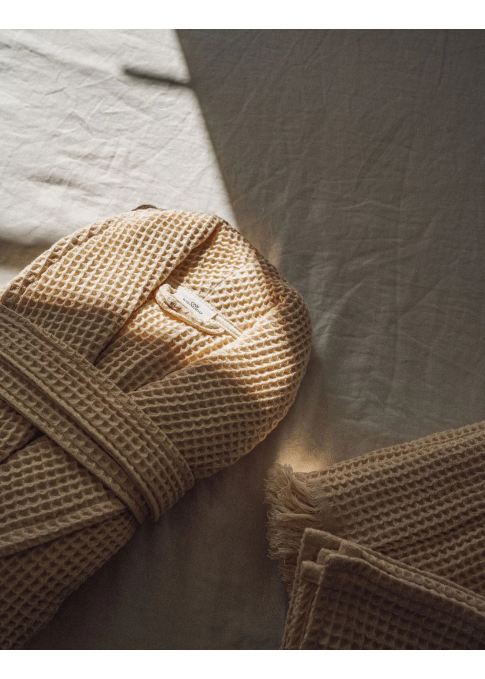 One Wednesday One Wednesday - Waffle Knit Robe