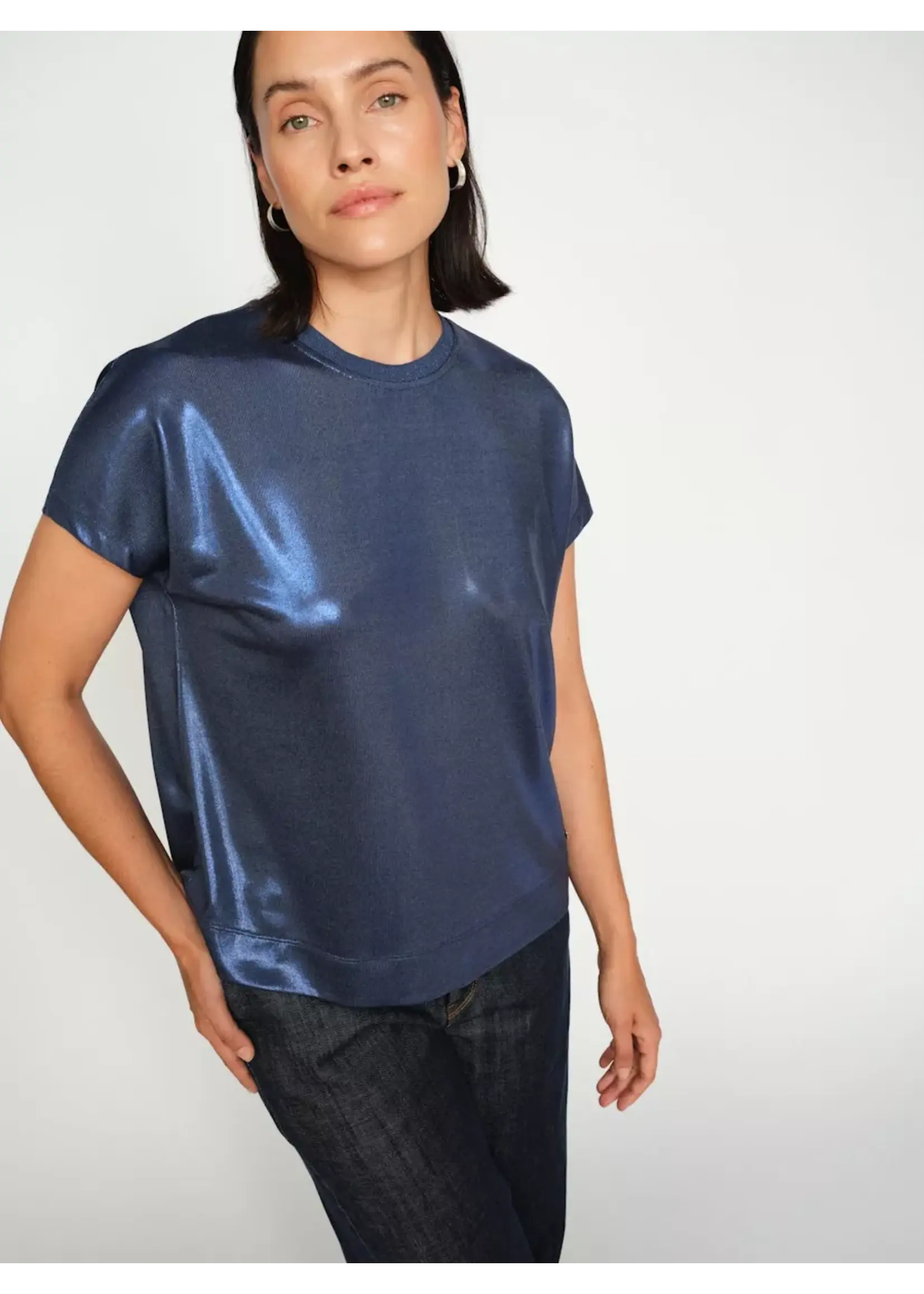 Mos Mosh Nivola O-Neck Metallic Tee