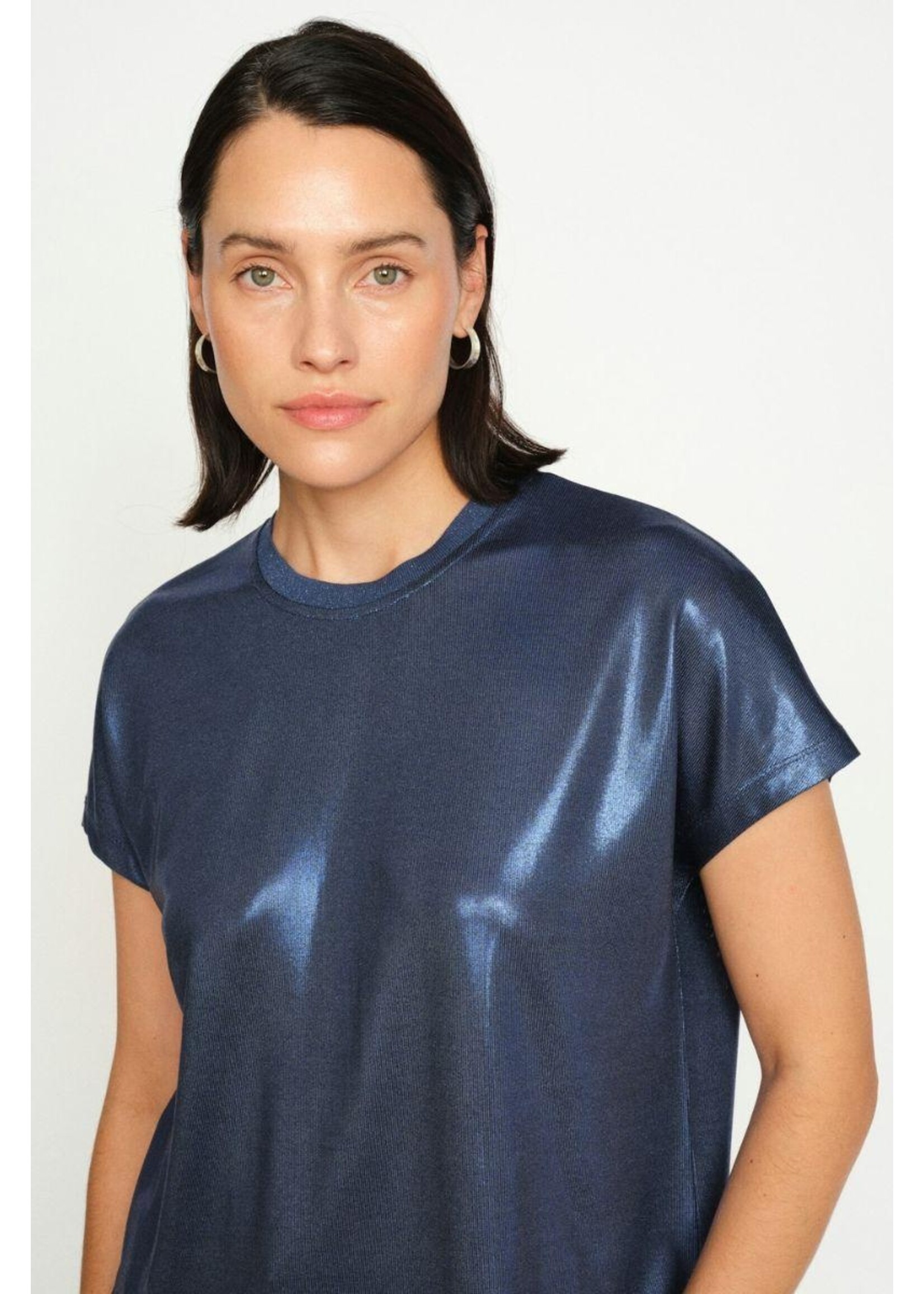 Mos Mosh Nivola O-Neck Metallic Tee