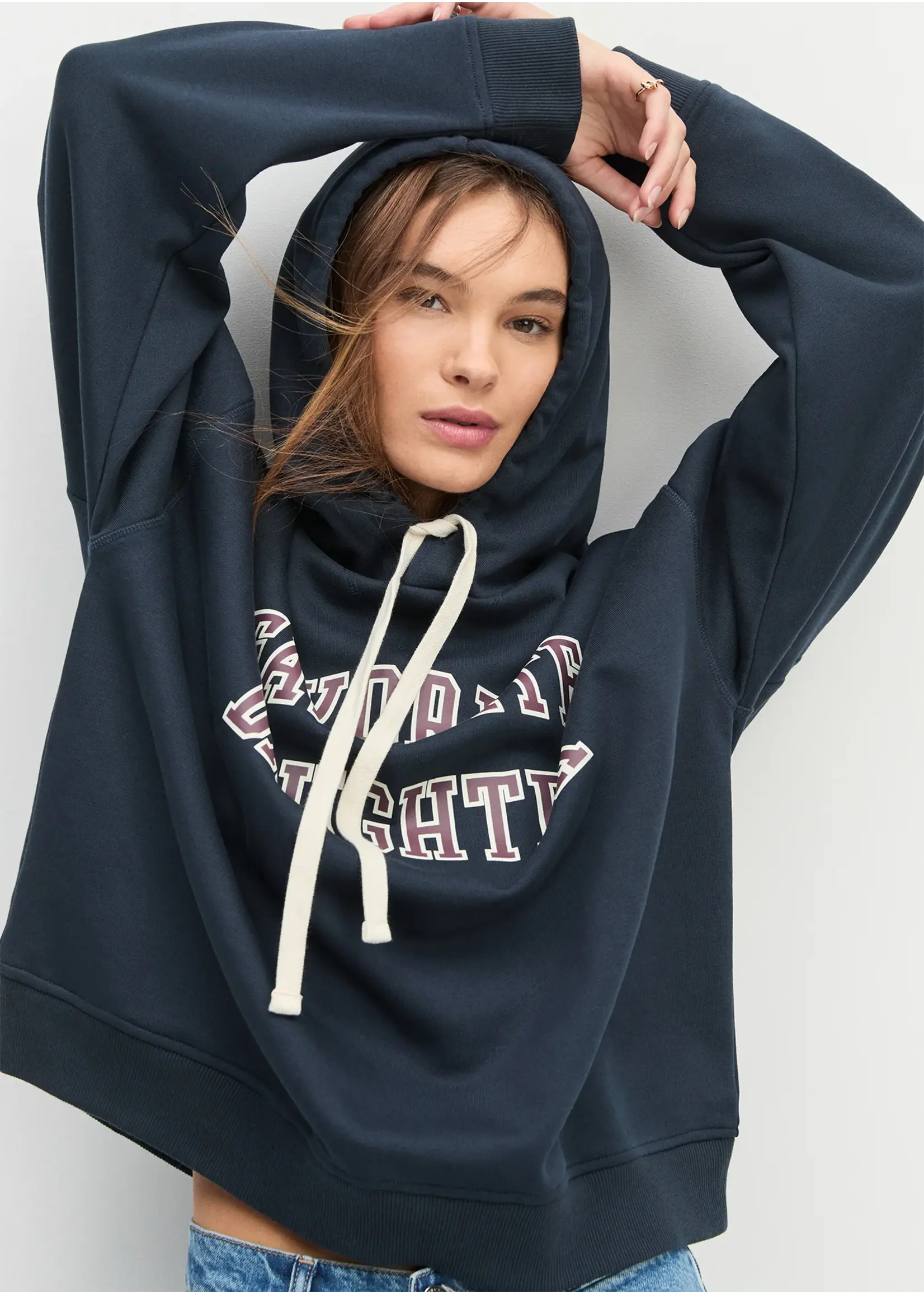 Favorite Daughter Favorite Daughter - Logo Hoody