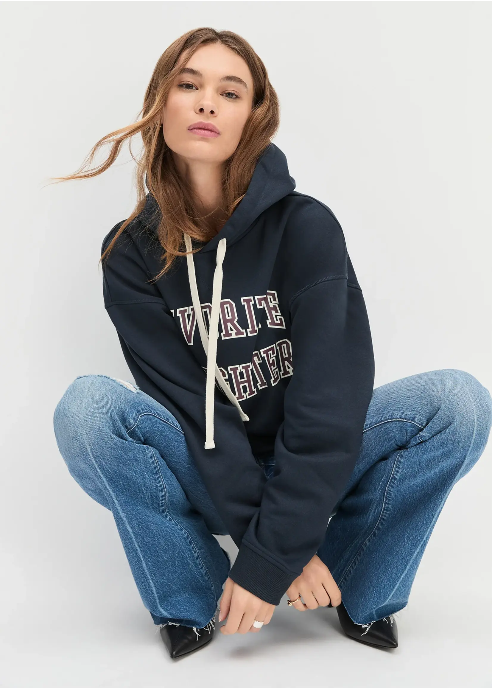 Favorite Daughter Favorite Daughter - Logo Hoody