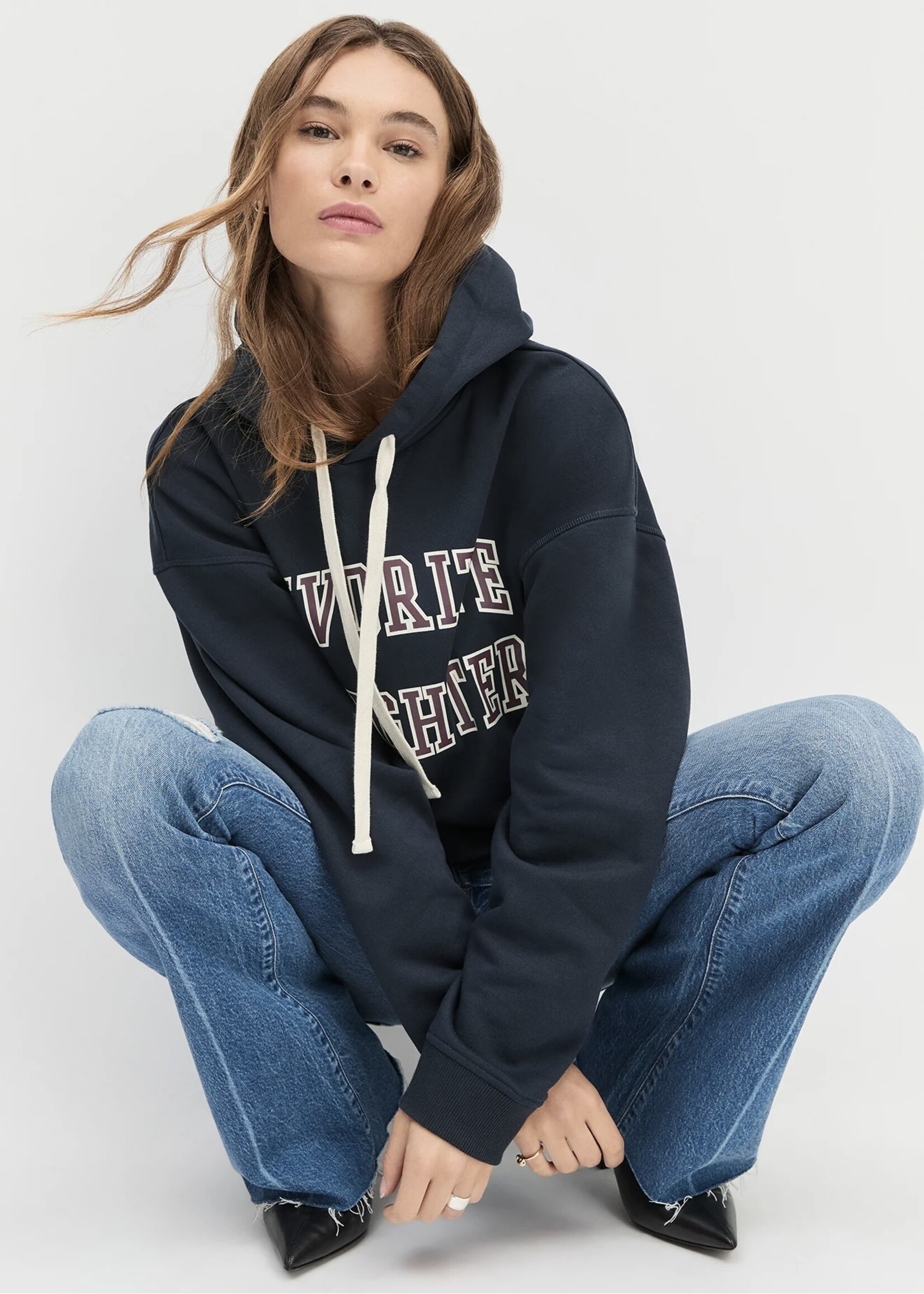 Favorite Daughter Favorite Daughter - Logo Hoody