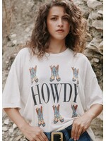 Project Social T Project Social T - Howdy Boots Perfect BF Tee