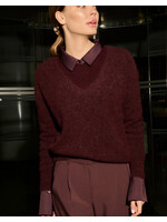 YAYA YAYA - Mesh Top With Removable Cuffs And Collar