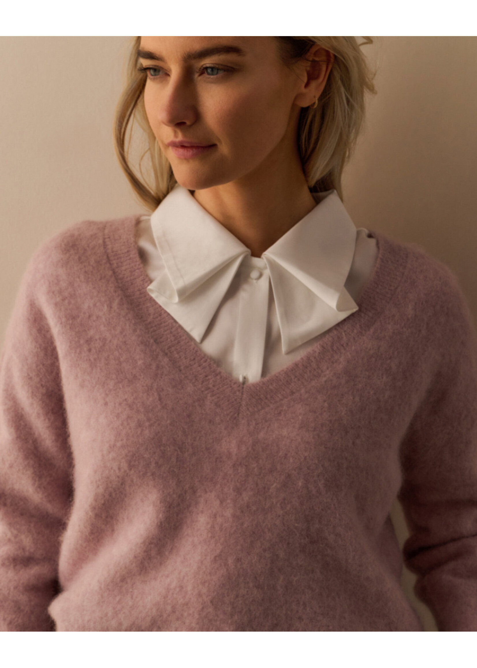 YAYA YAYA - Blouse With Bow Collar