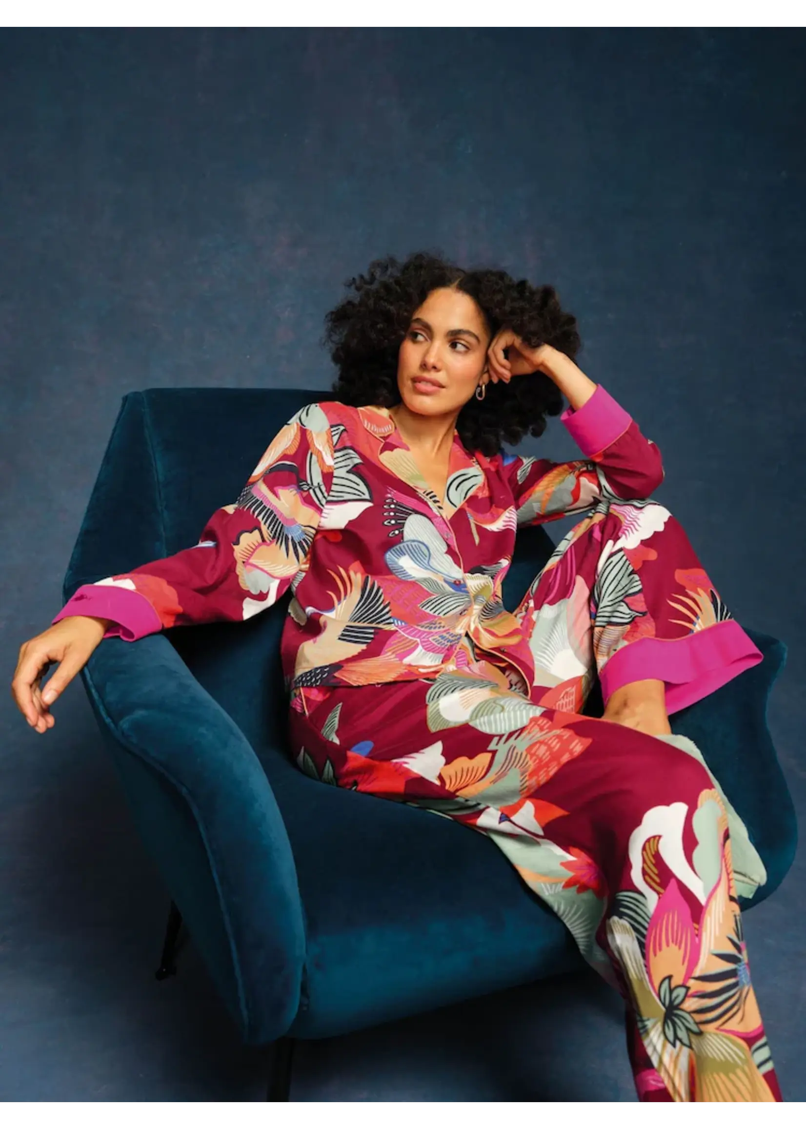 White Stuff Femme White Stuff - Nina Organic PJ Set