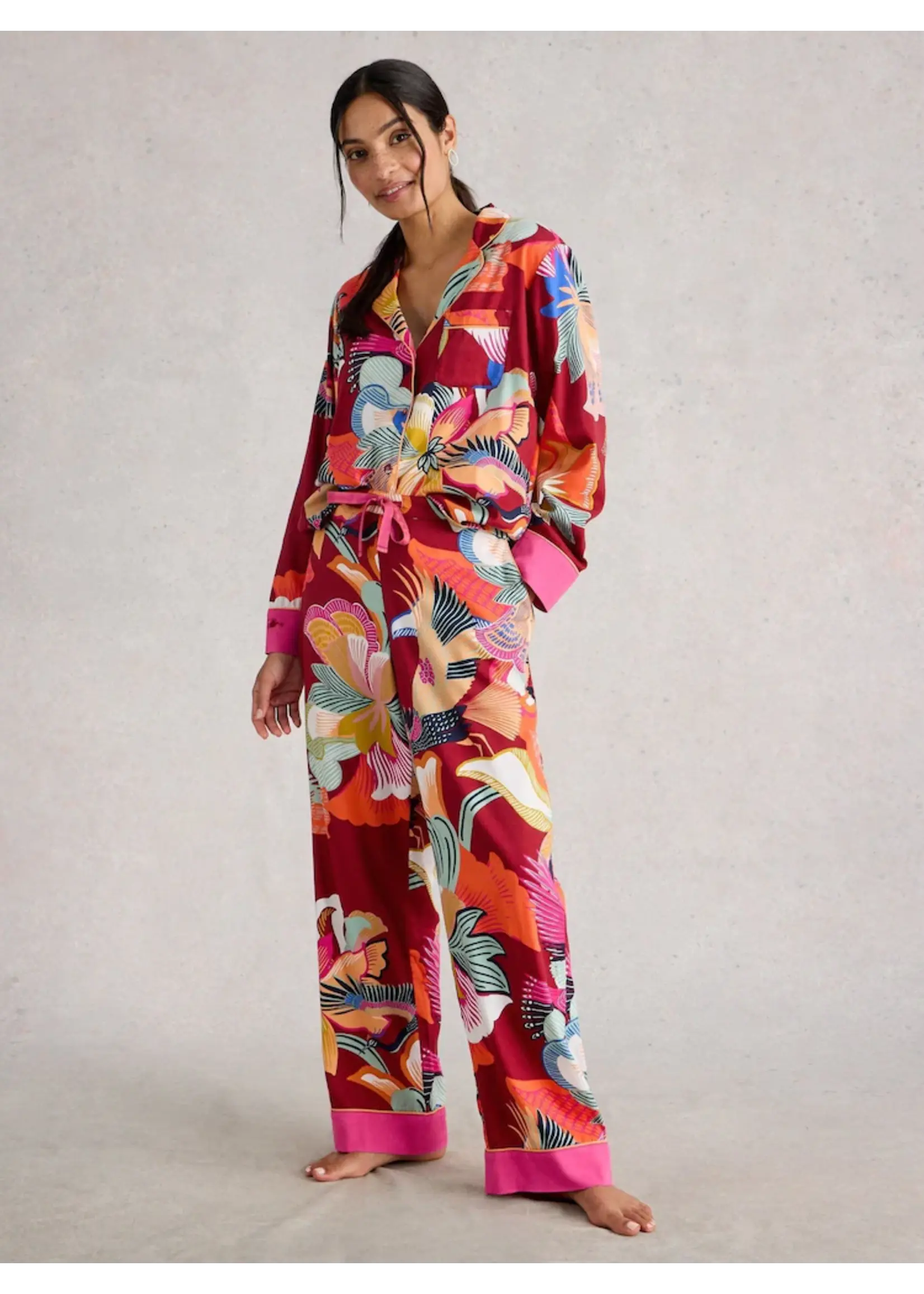 White Stuff Femme White Stuff - Nina Organic PJ Set