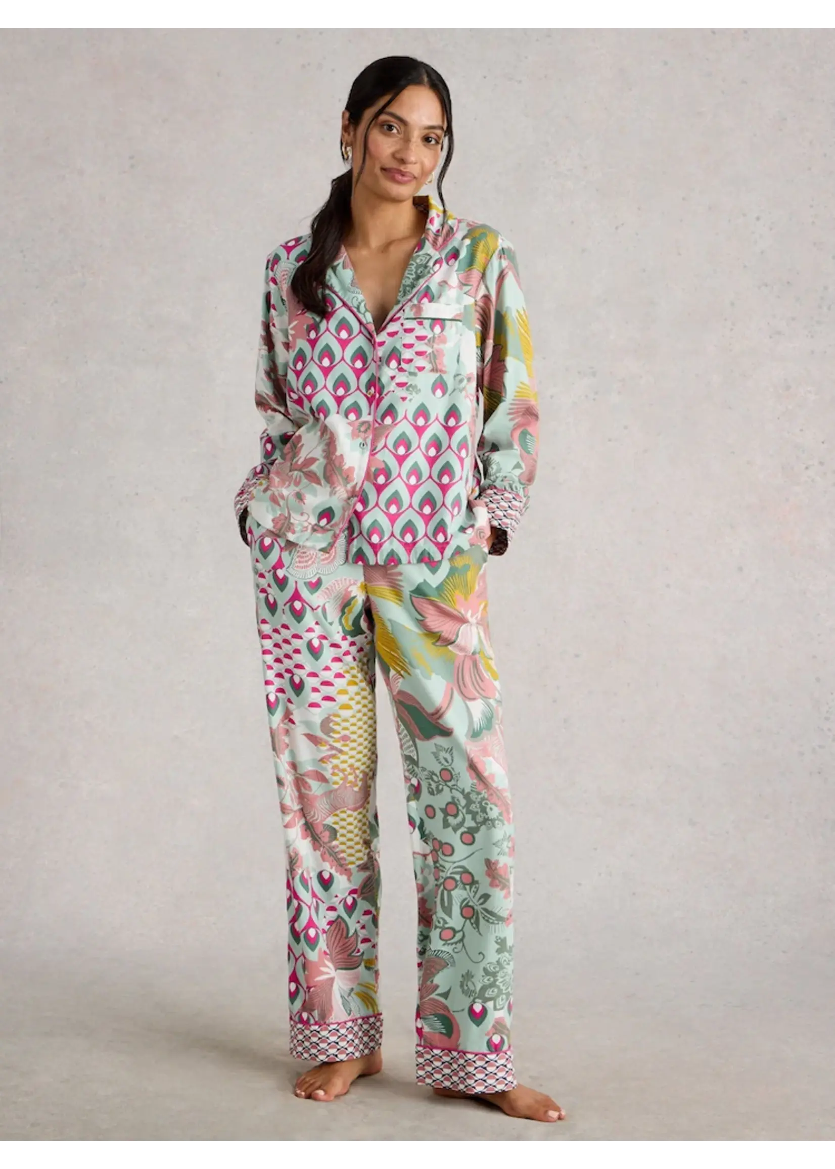 White Stuff Femme White Stuff - Nina Organic PJ Set