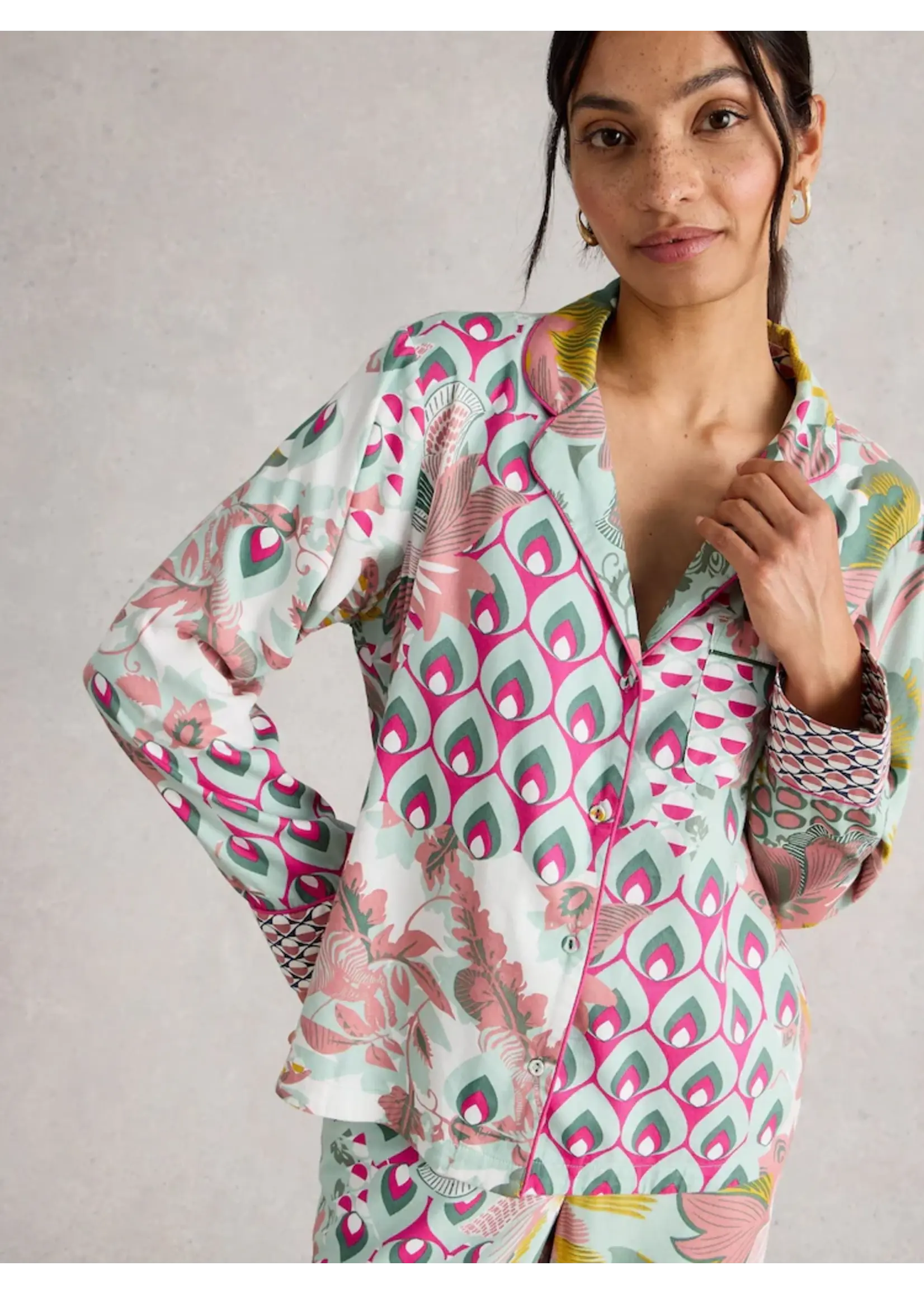 White Stuff Femme White Stuff - Nina Organic PJ Set