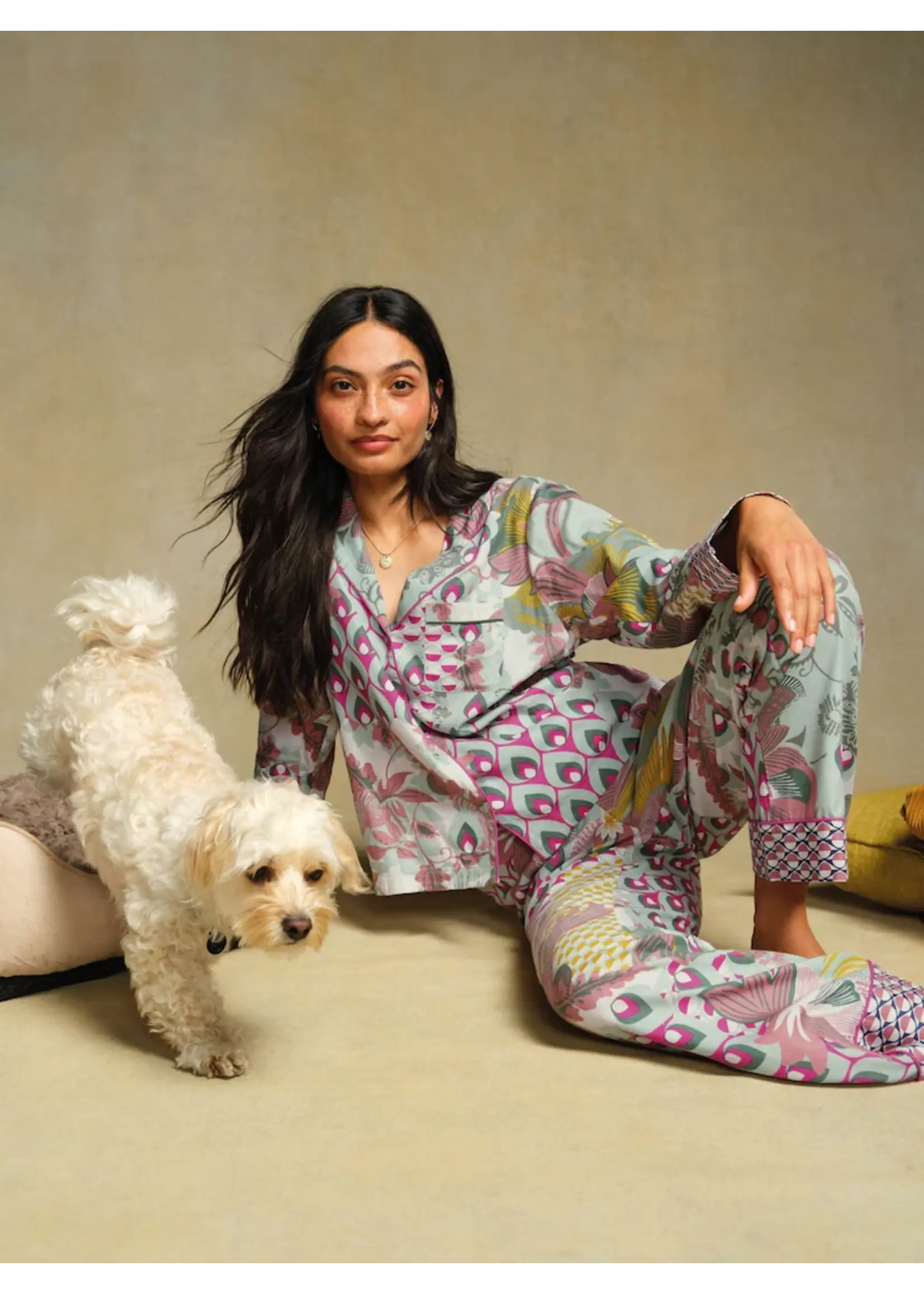 White Stuff Femme White Stuff - Nina Organic PJ Set