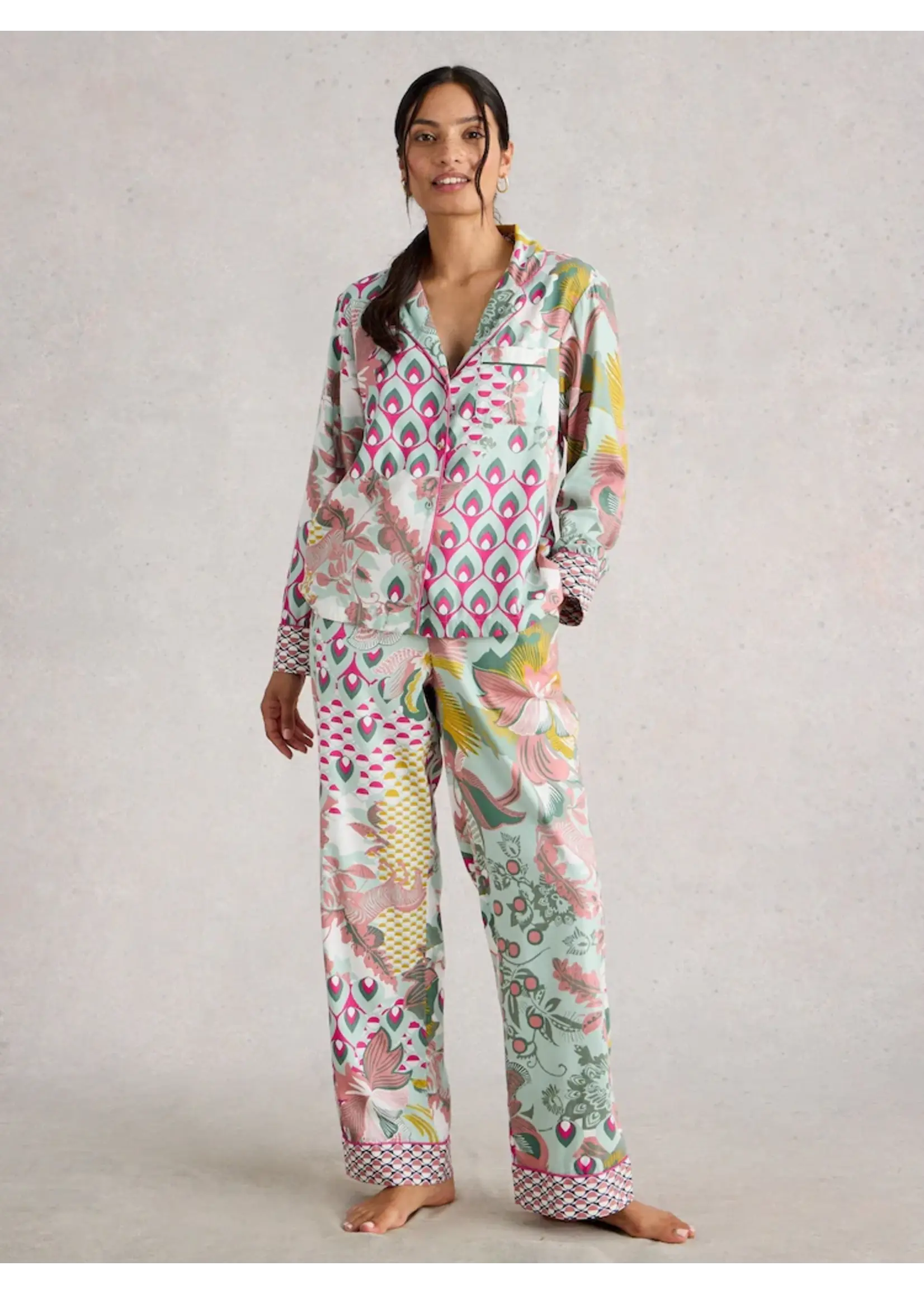 White Stuff Femme White Stuff - Nina Organic PJ Set