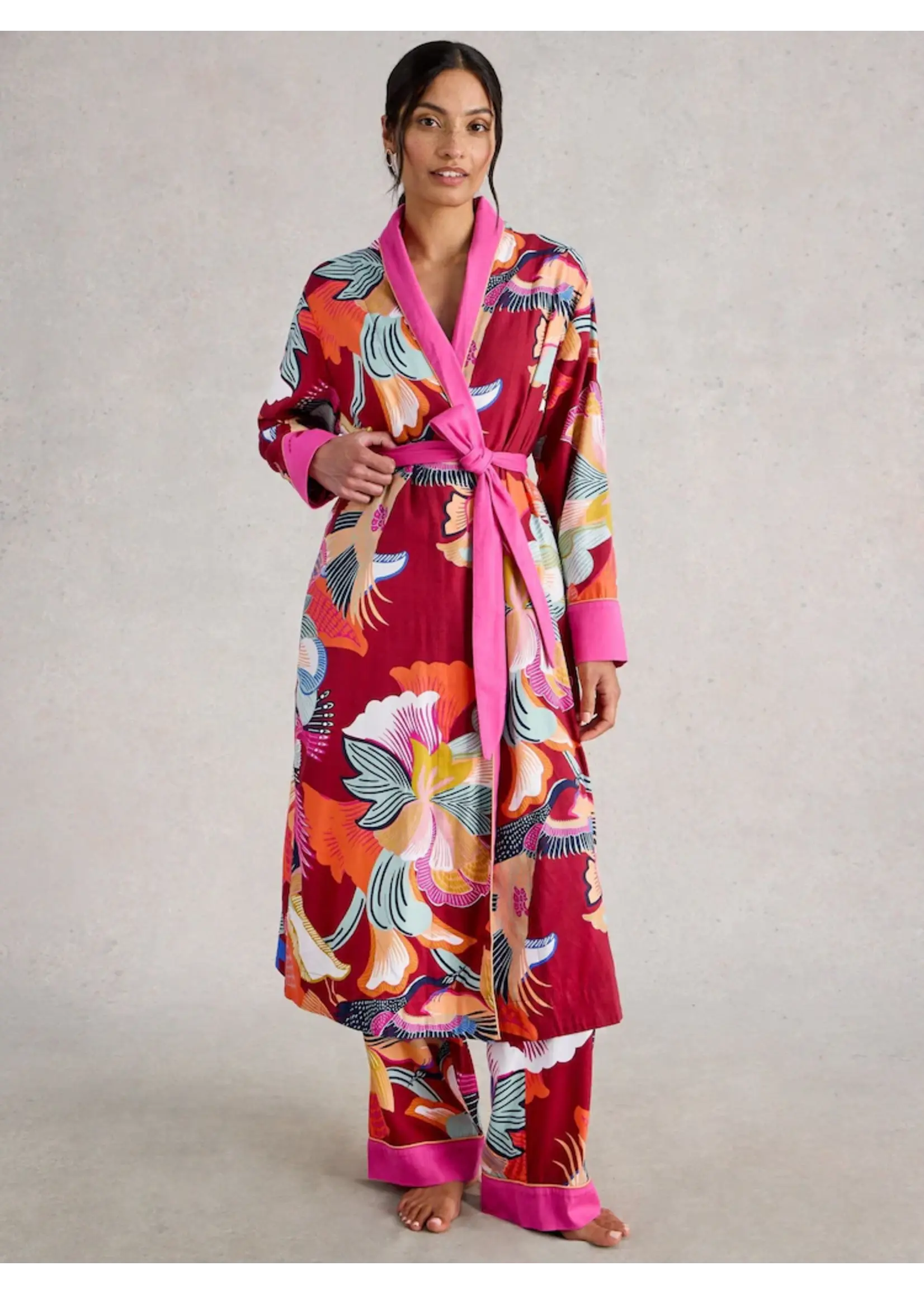 White Stuff Femme White Stuff - Nina Woven Dressing Gown