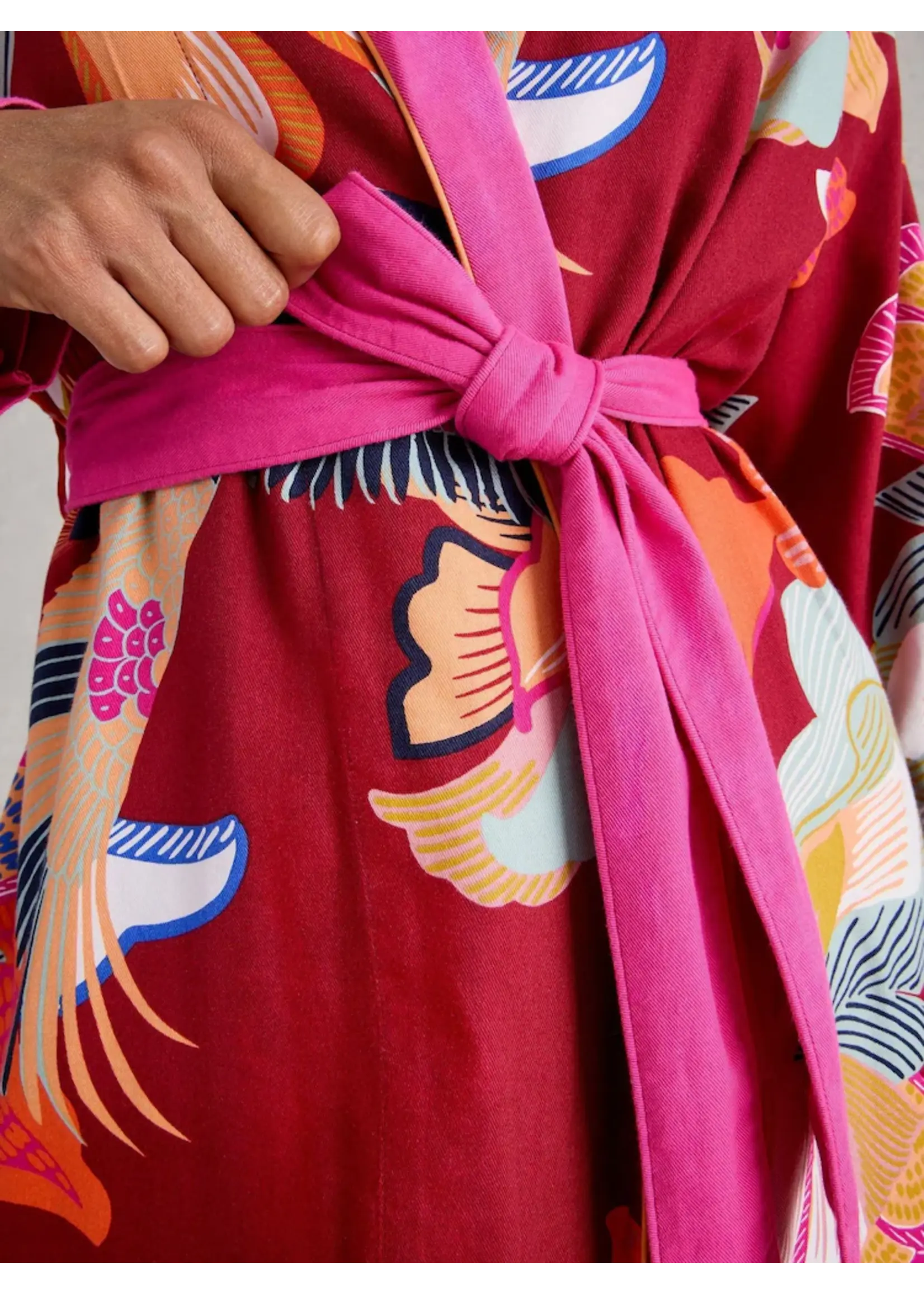 White Stuff Femme White Stuff - Nina Woven Dressing Gown