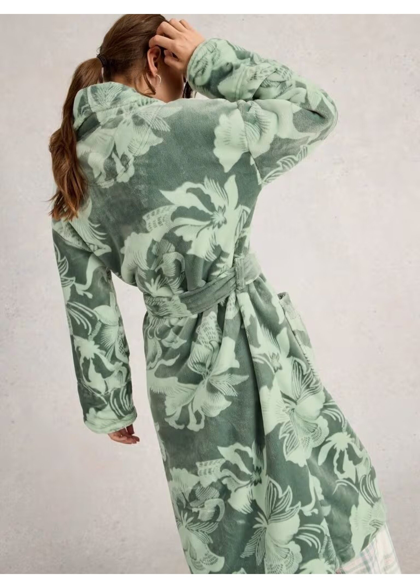White Stuff Femme White Stuff - Clover Print Dressing Gown