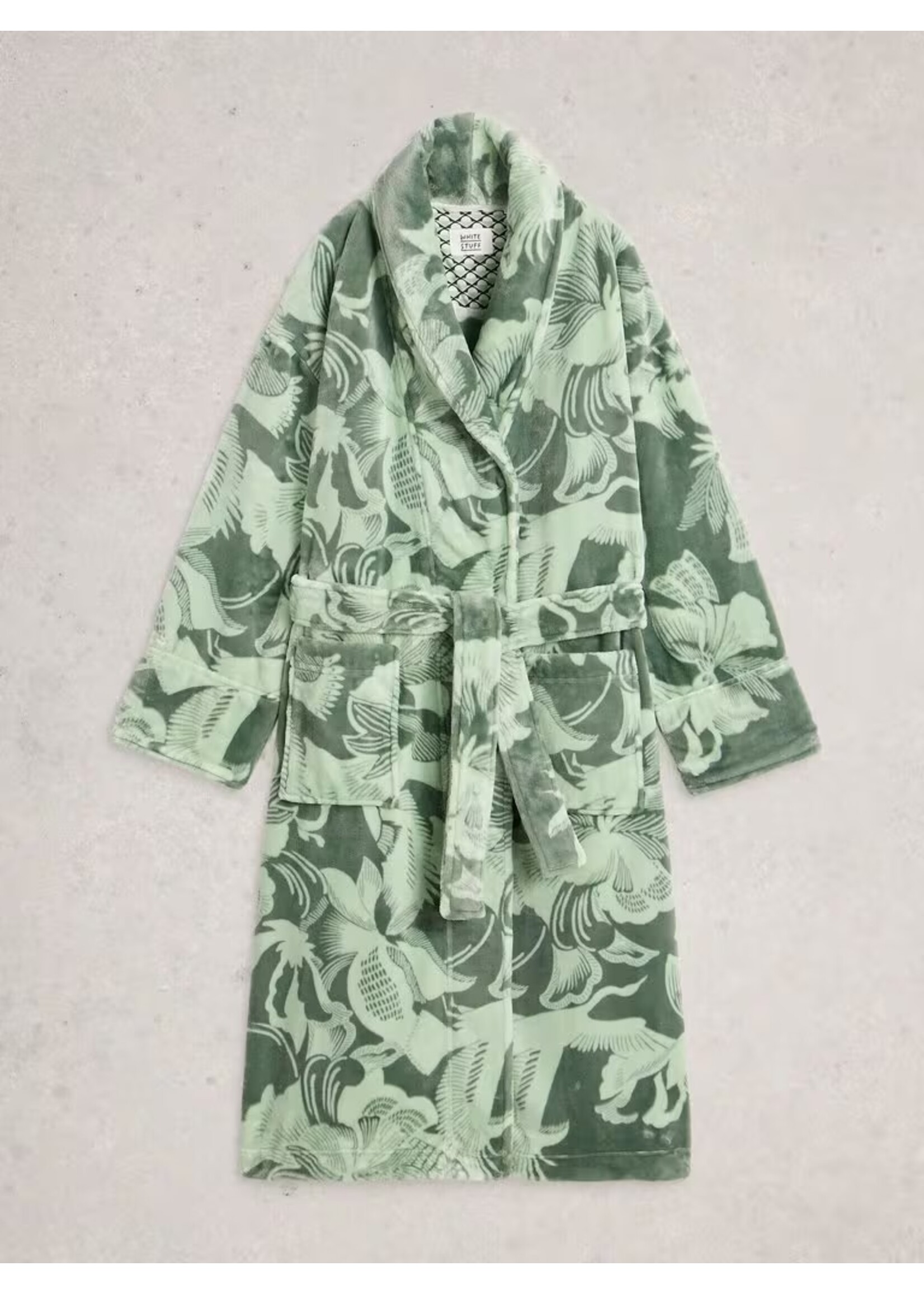 White Stuff Femme White Stuff - Clover Print Dressing Gown