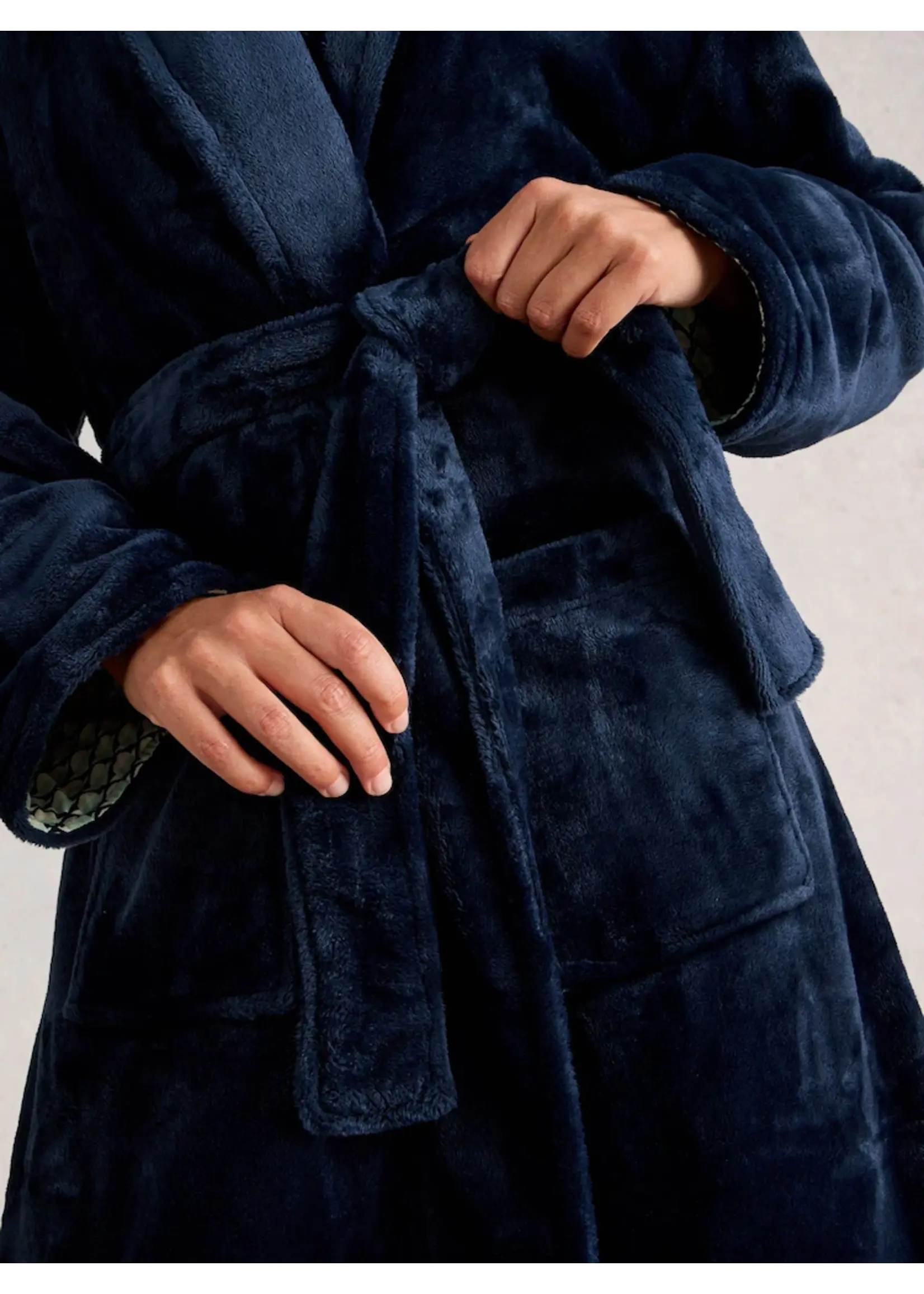 White Stuff Femme White Stuff - Clover Cosy Dressing Gown