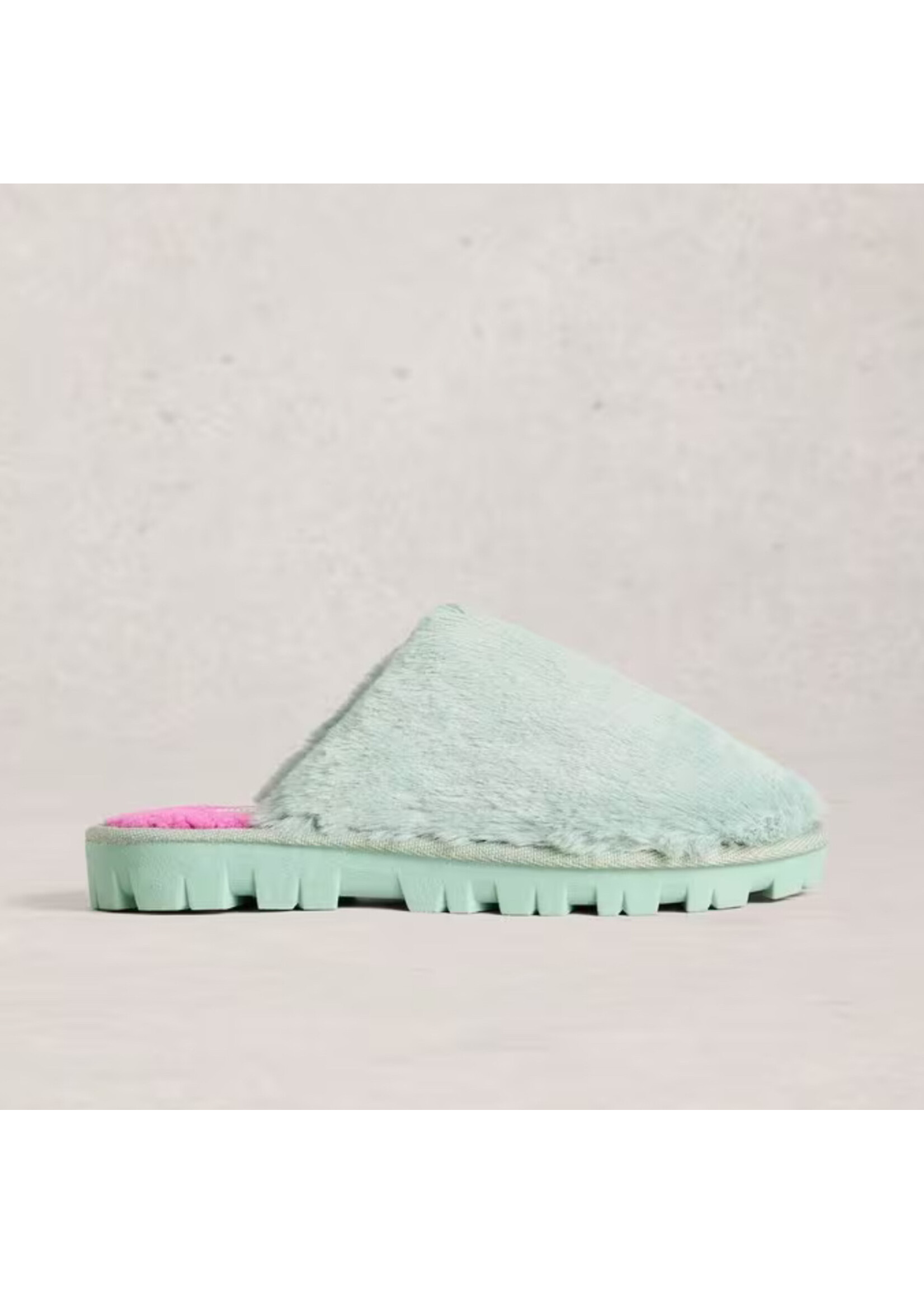 White Stuff Femme White Stuff - Faux Fur Slipper Mule