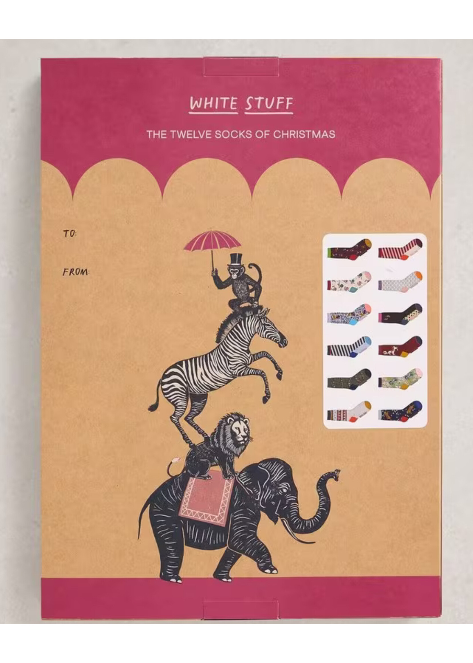 White Stuff Femme White Stuff - 12 Days Womens Sock Advent