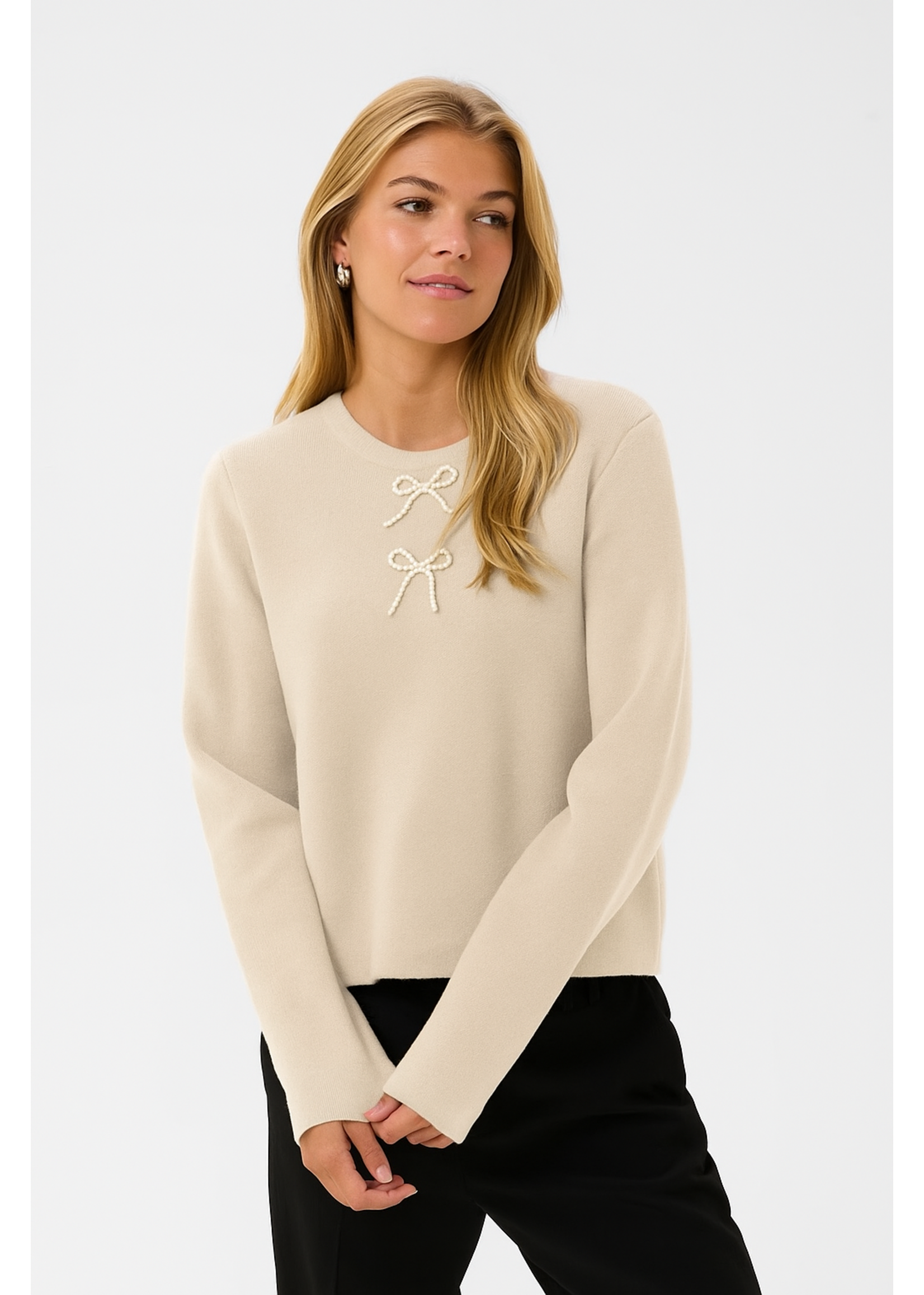 Culture Culture - Holiday Pullover With Bows