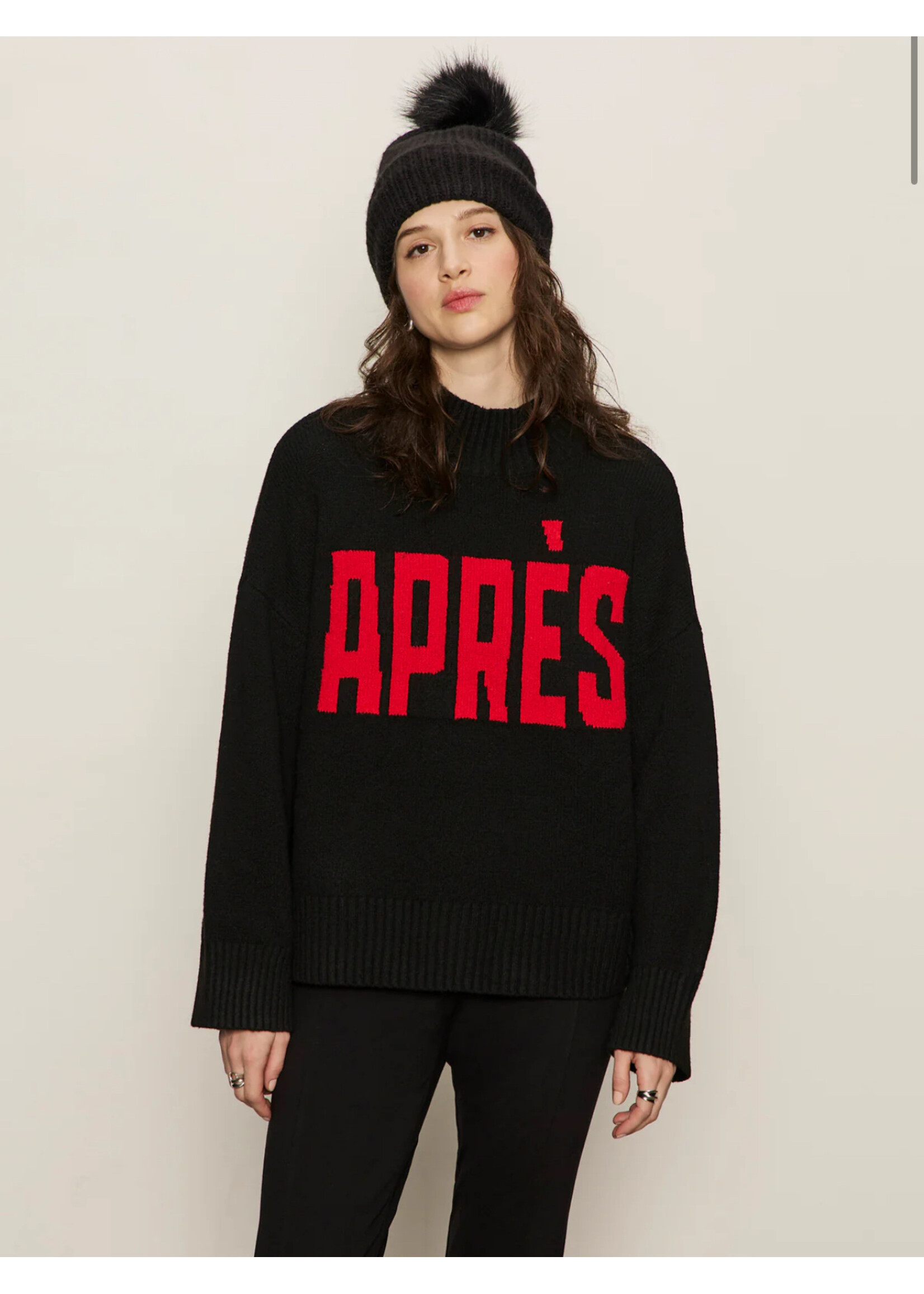 Sanctuary Sanctuary - Apres Intarsia Hi Mock F. Logo