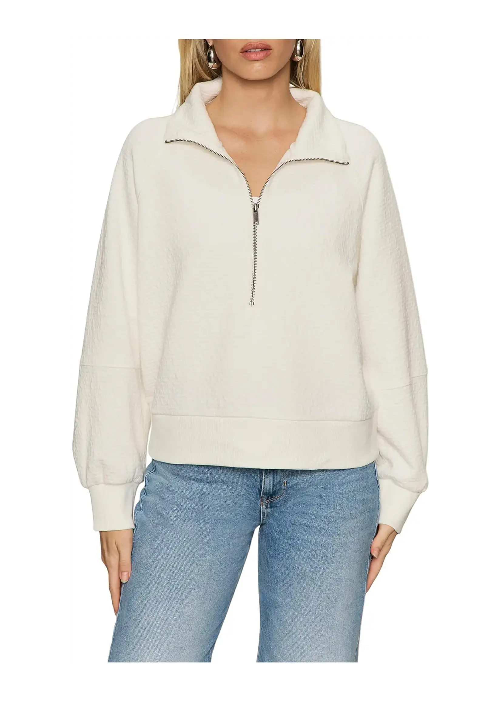 Sanctuary Sanctuary - Textured Zip Up Popover