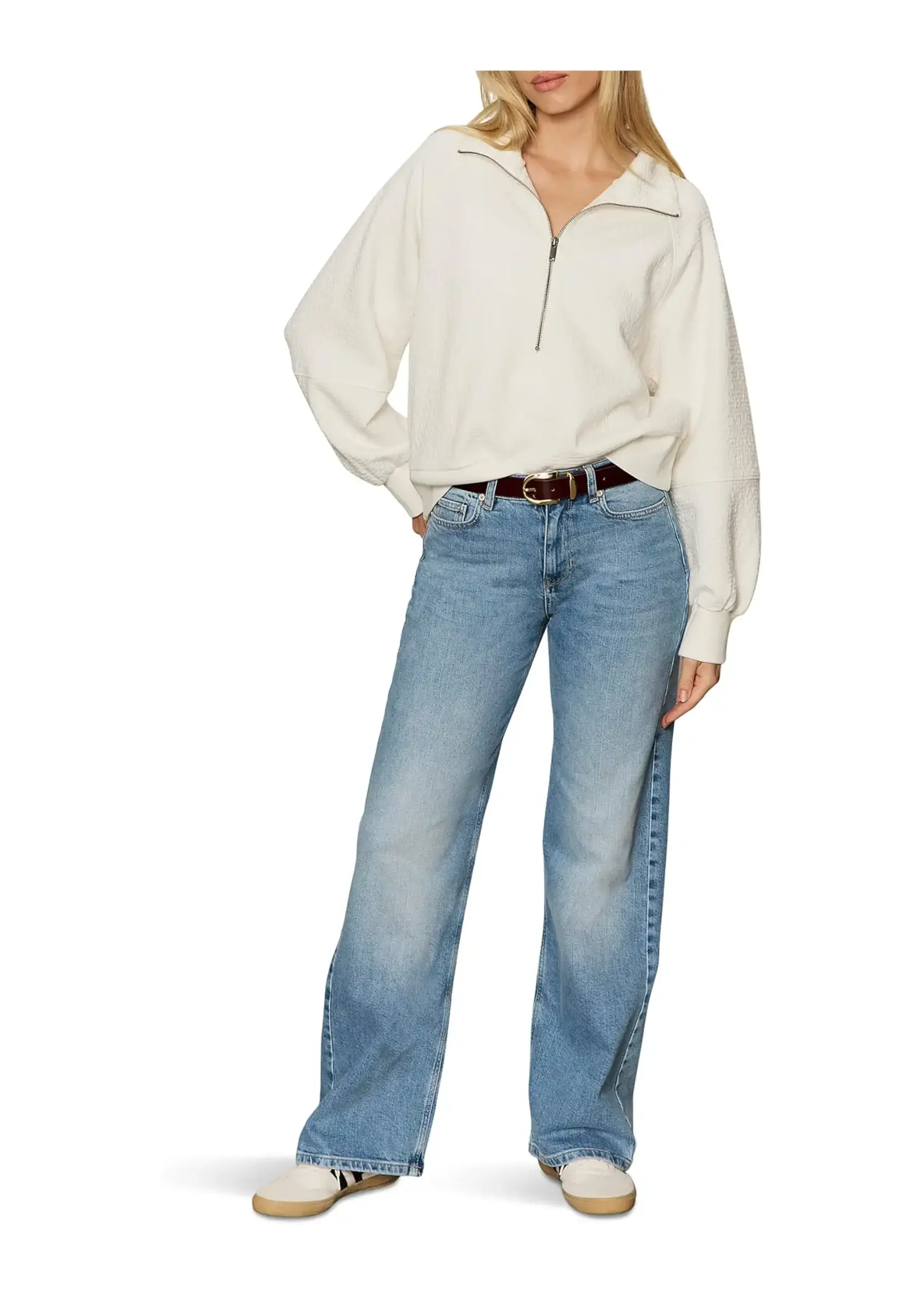 Sanctuary Sanctuary - Textured Zip Up Popover