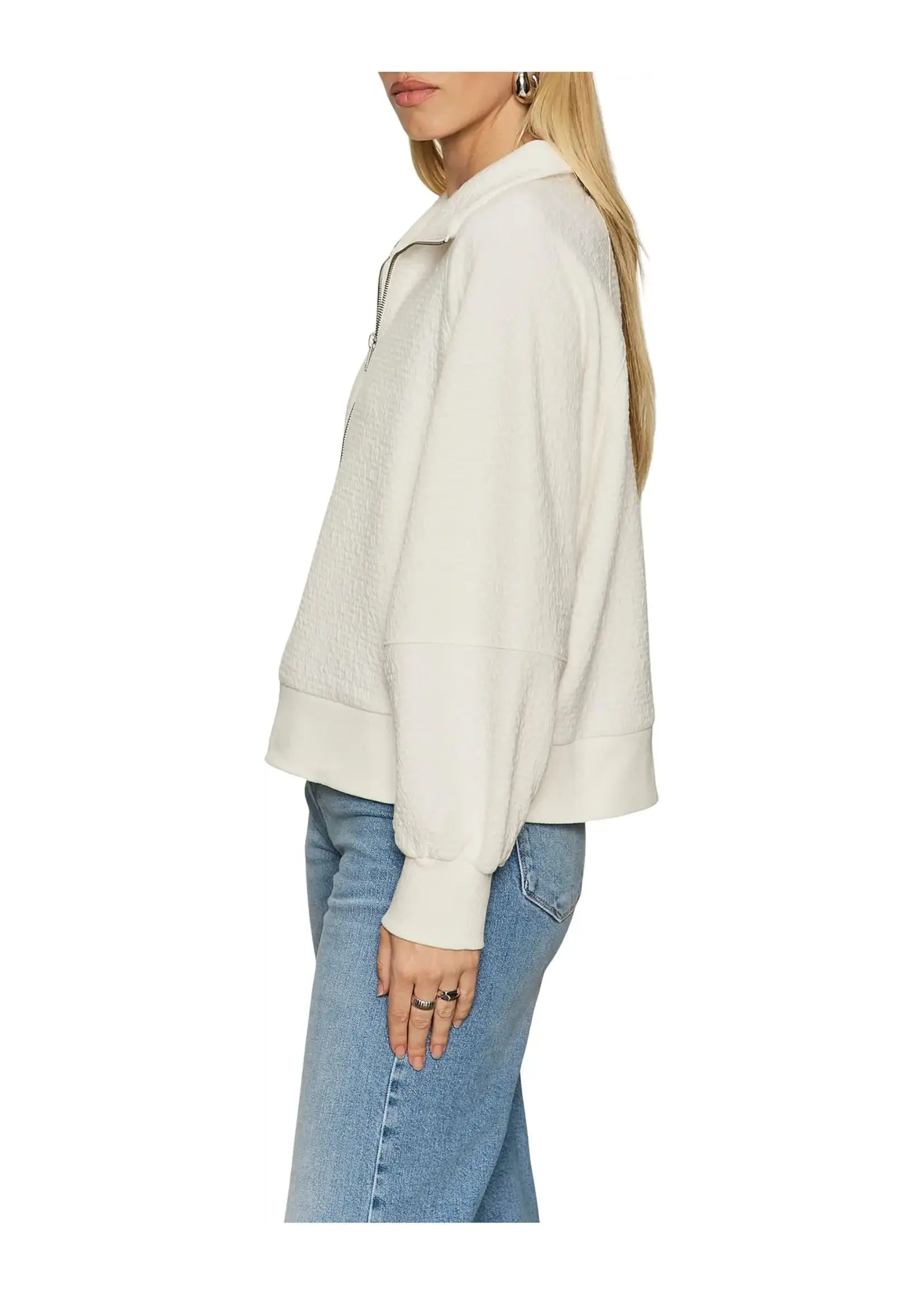 Sanctuary Sanctuary - Textured Zip Up Popover