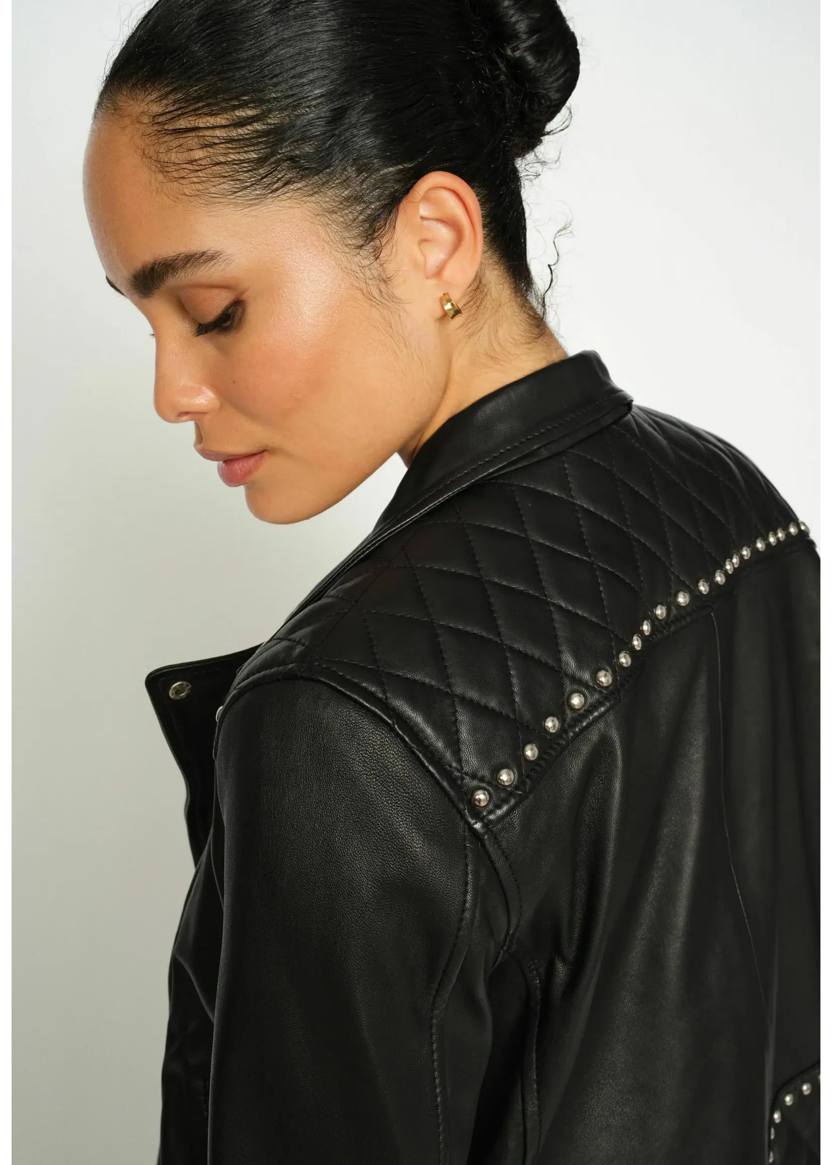 Mos Mosh Mos Mosh - Goha Stud Leather Jacket