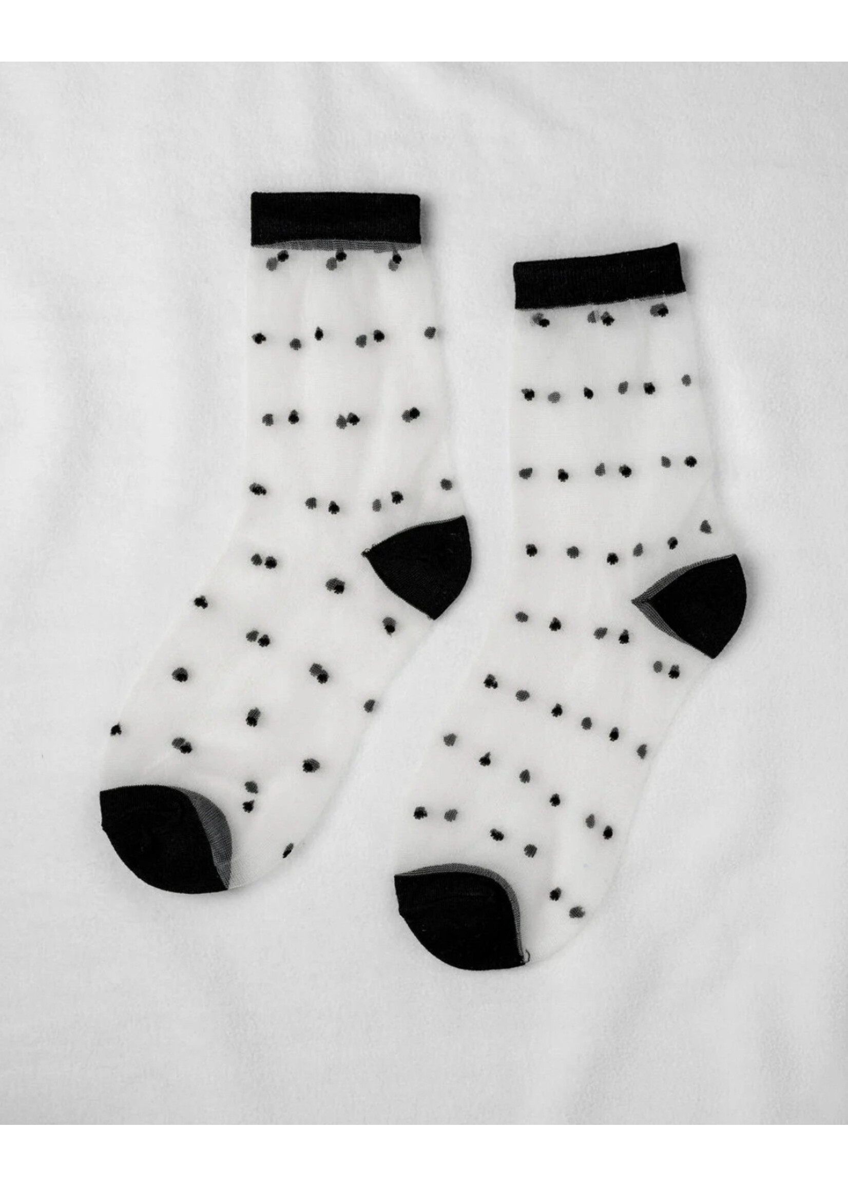 Unified Unified - Sheer Dots Socks