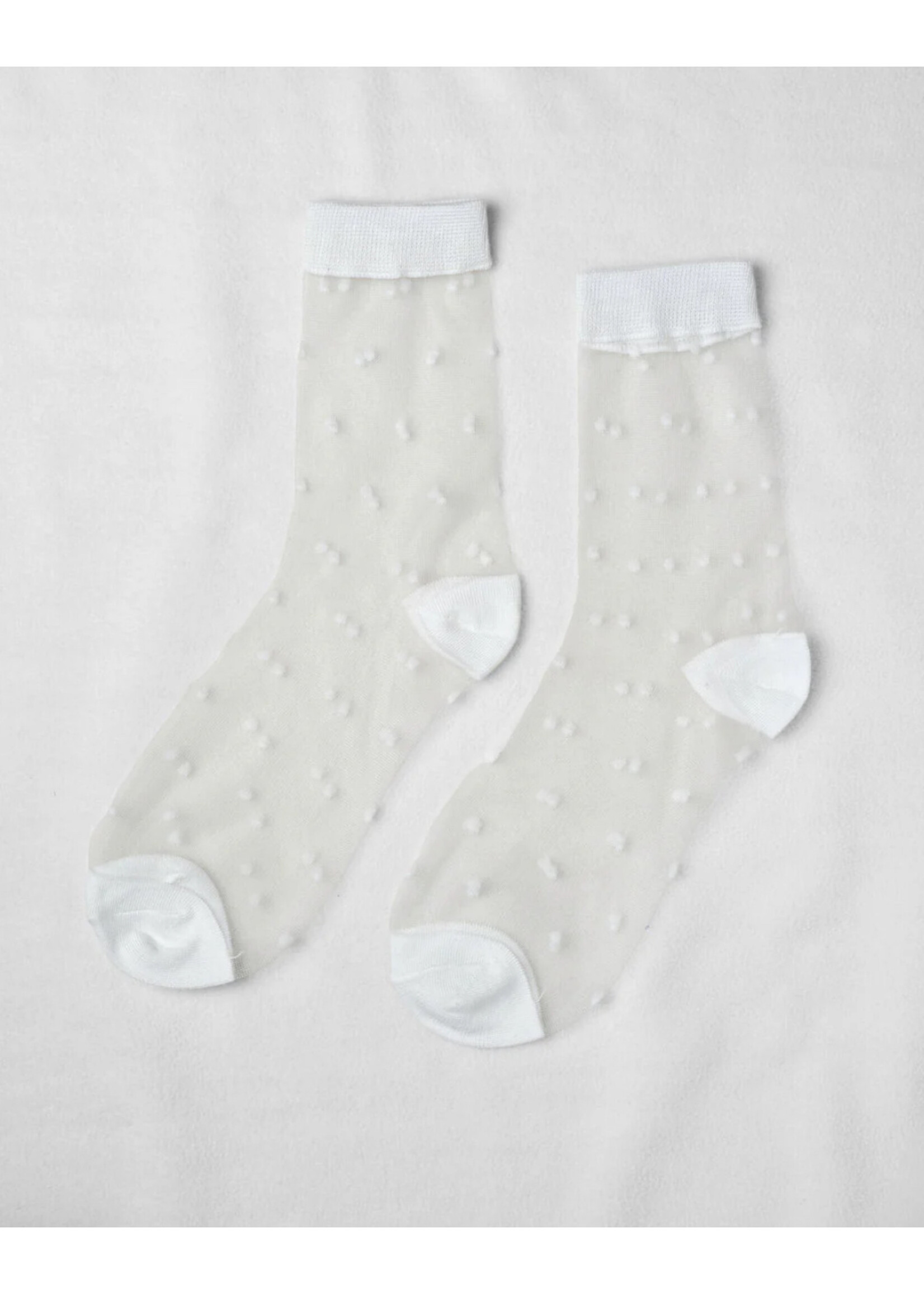 Unified Unified - Sheer Dots Socks
