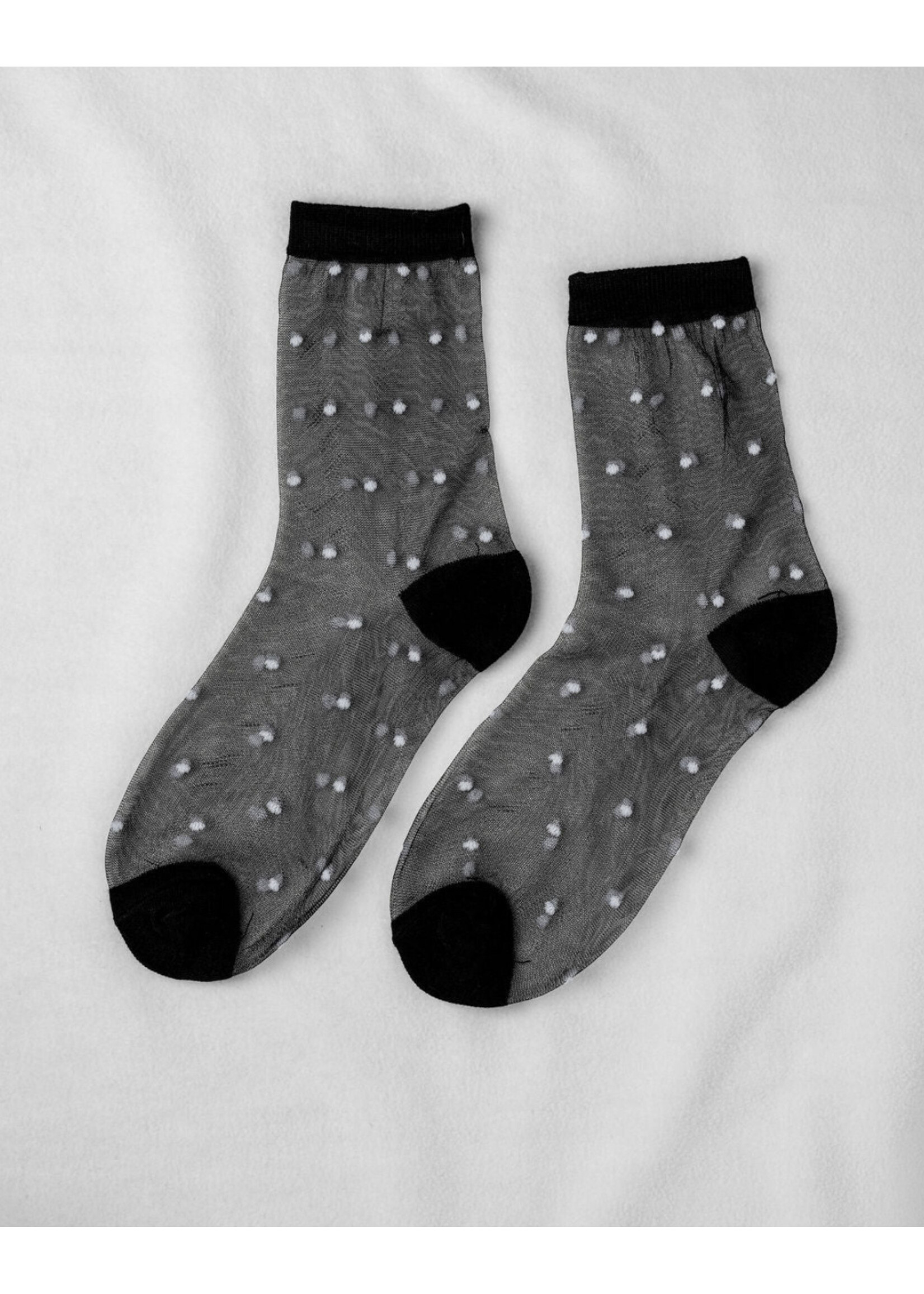 Unified Unified - Sheer Dots Socks