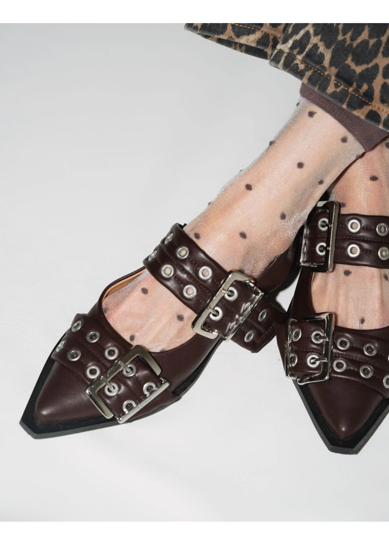 Unified Unified - Sheer Dots Socks