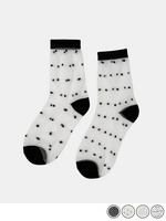 Unified Unified - Sheer Dots Socks